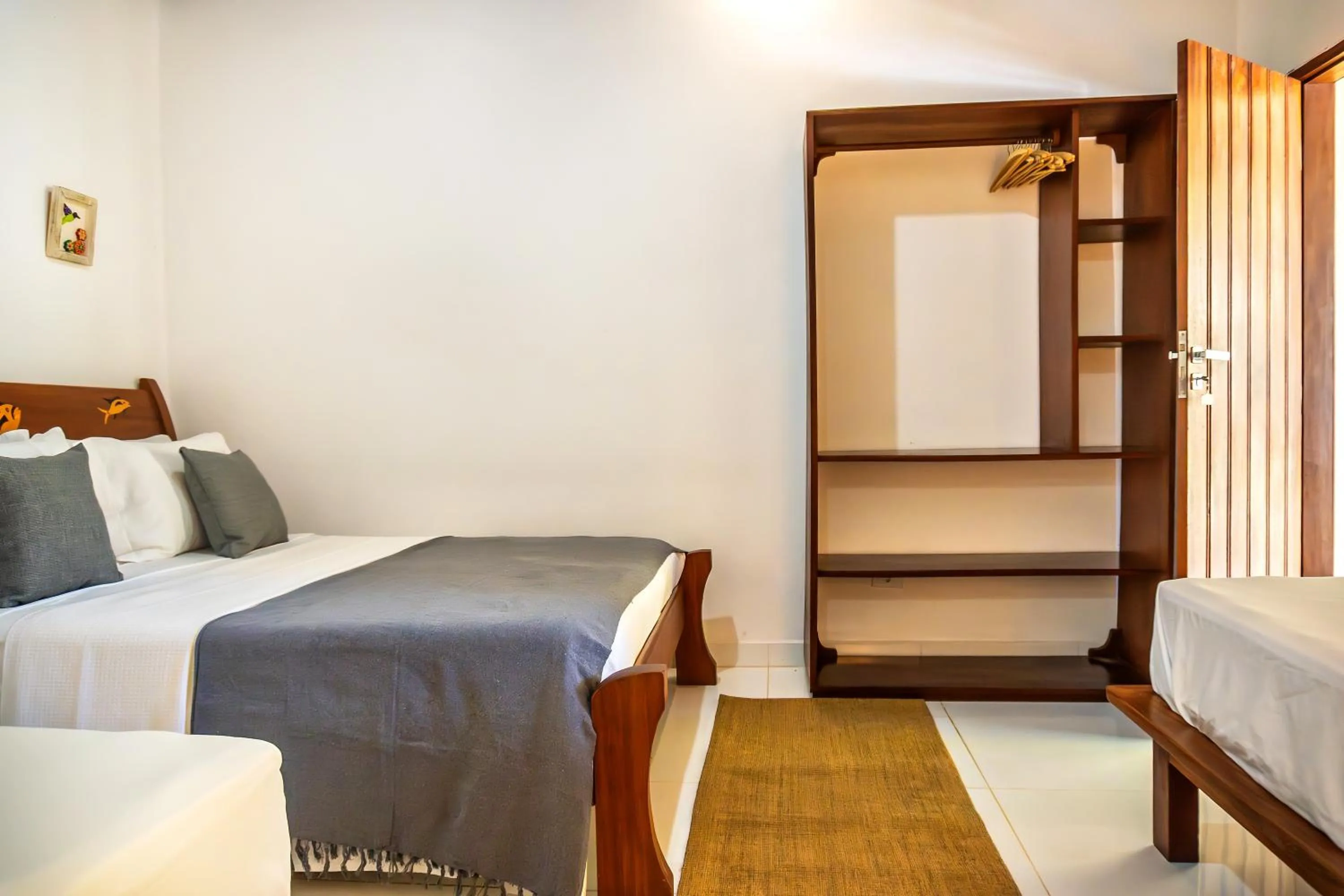 Bed in Pousada Campestre