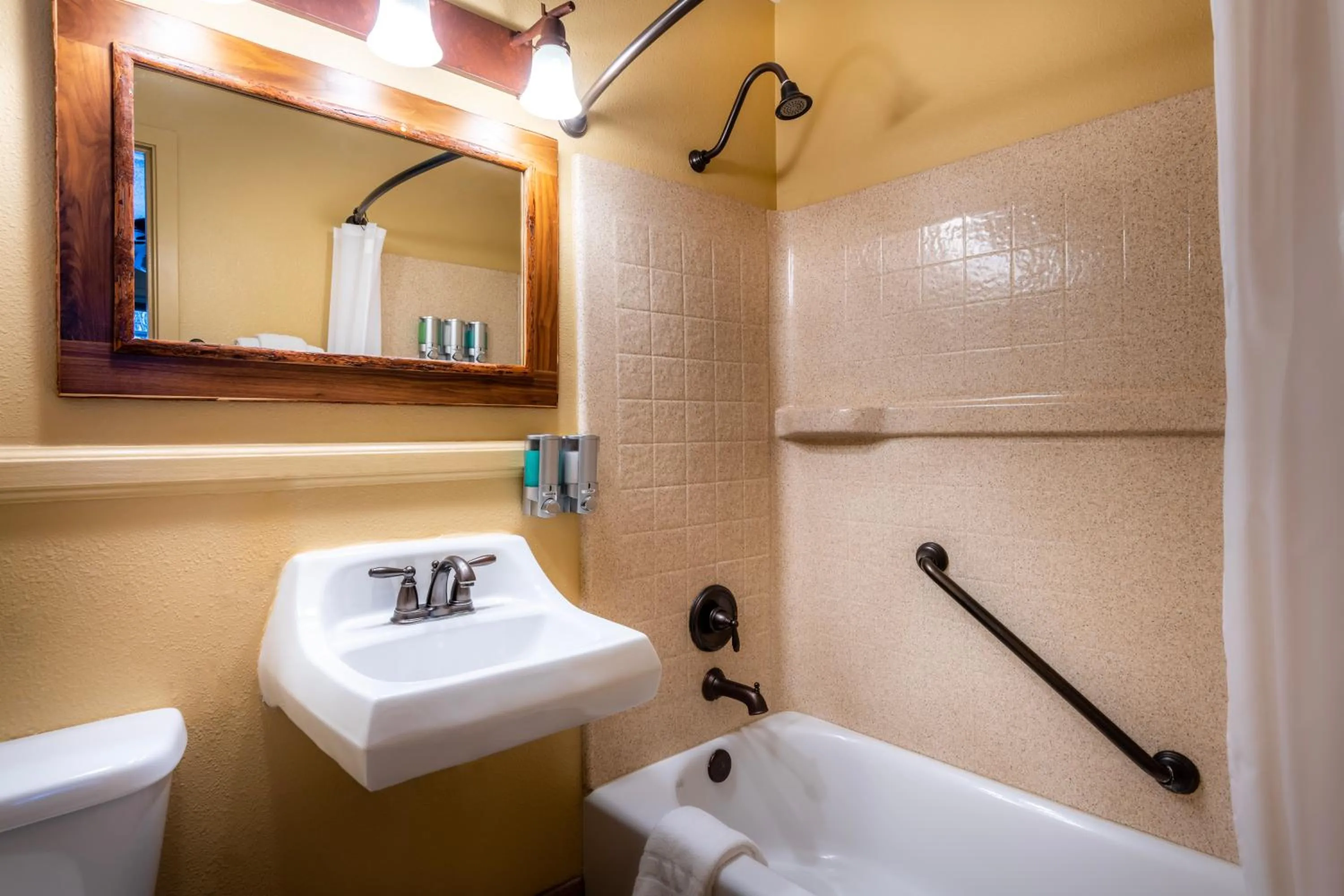 Bathroom in Yosemite Valley Lodge