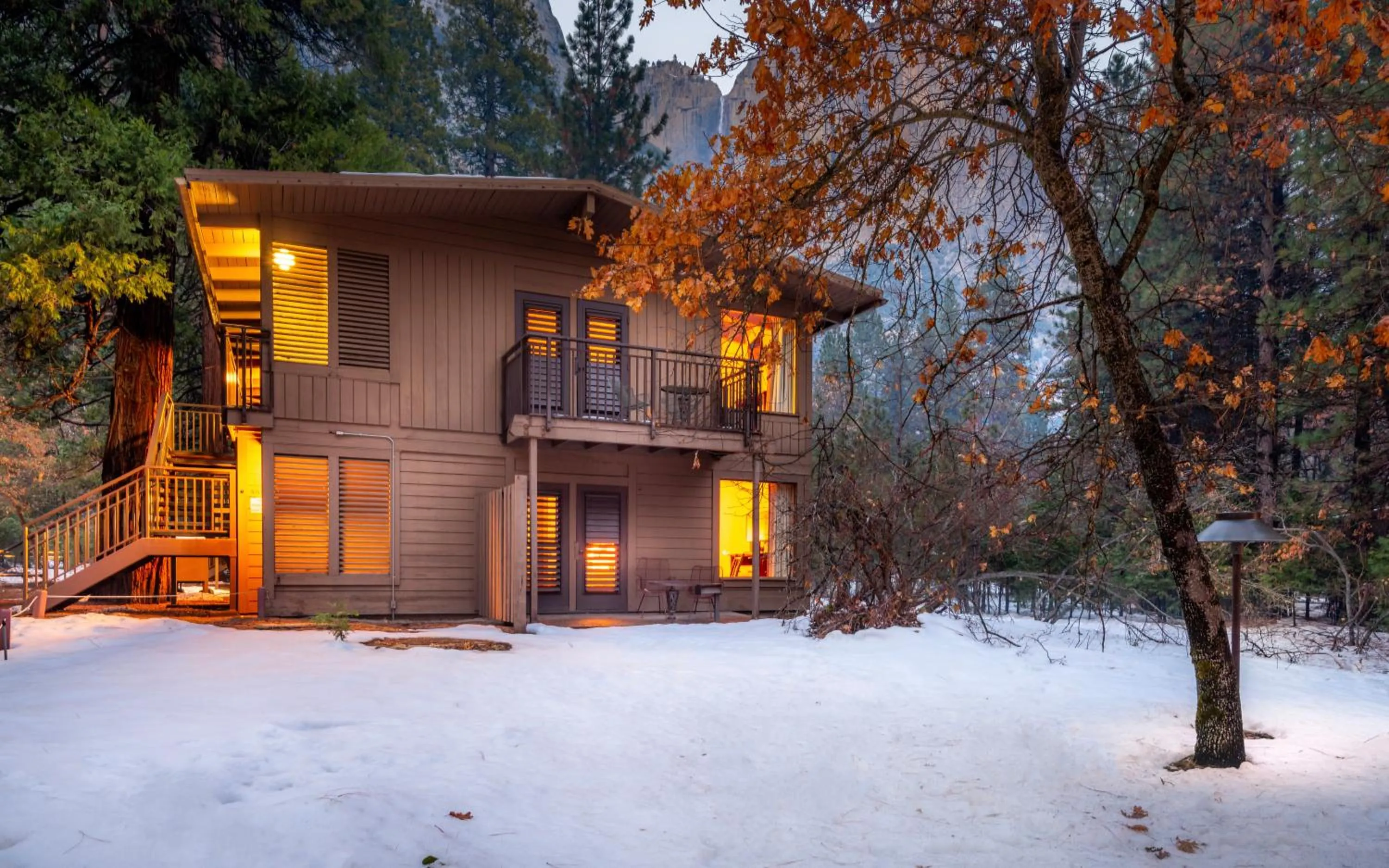 Property building in Yosemite Valley Lodge