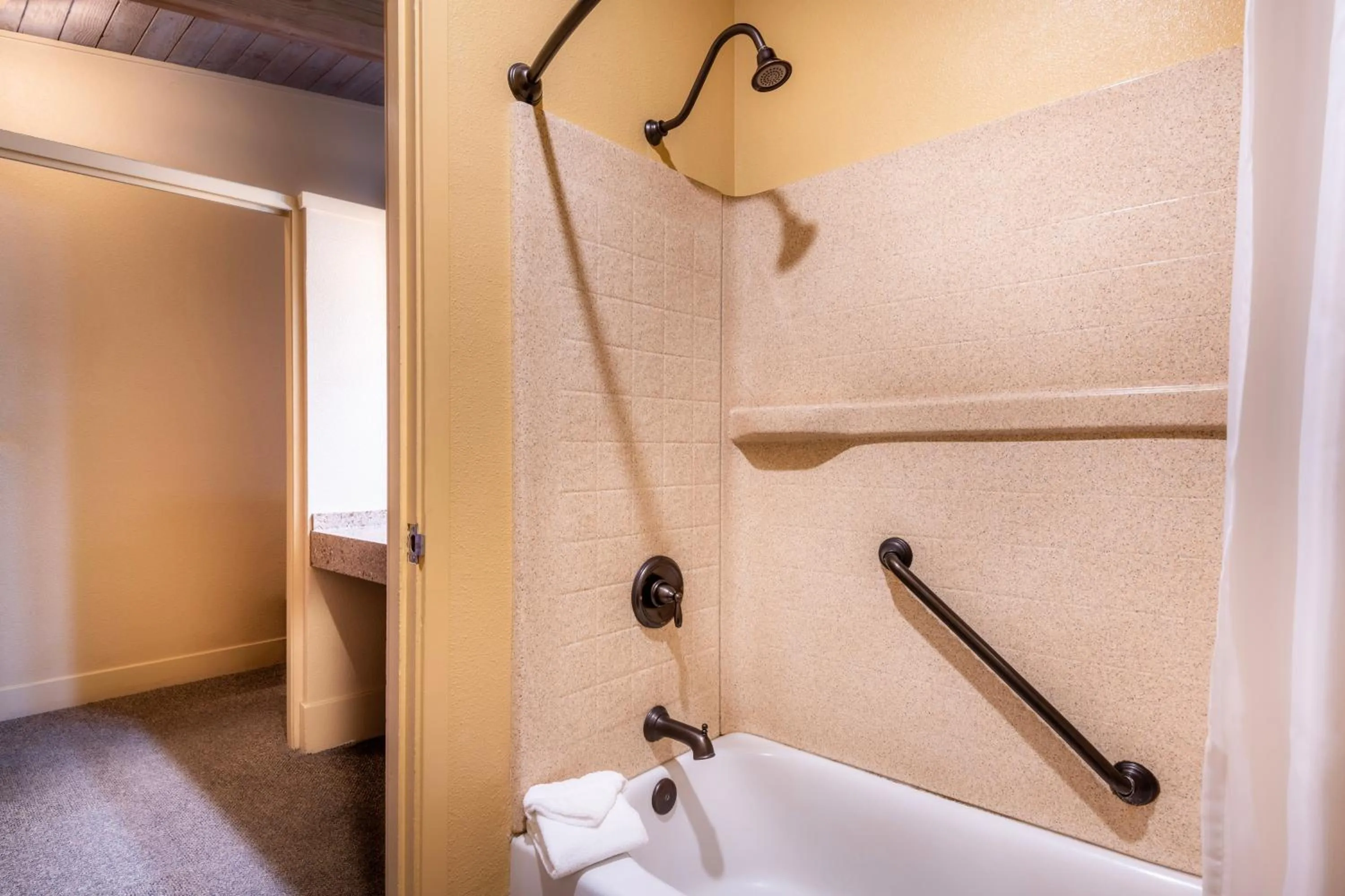 Bathroom in Yosemite Valley Lodge