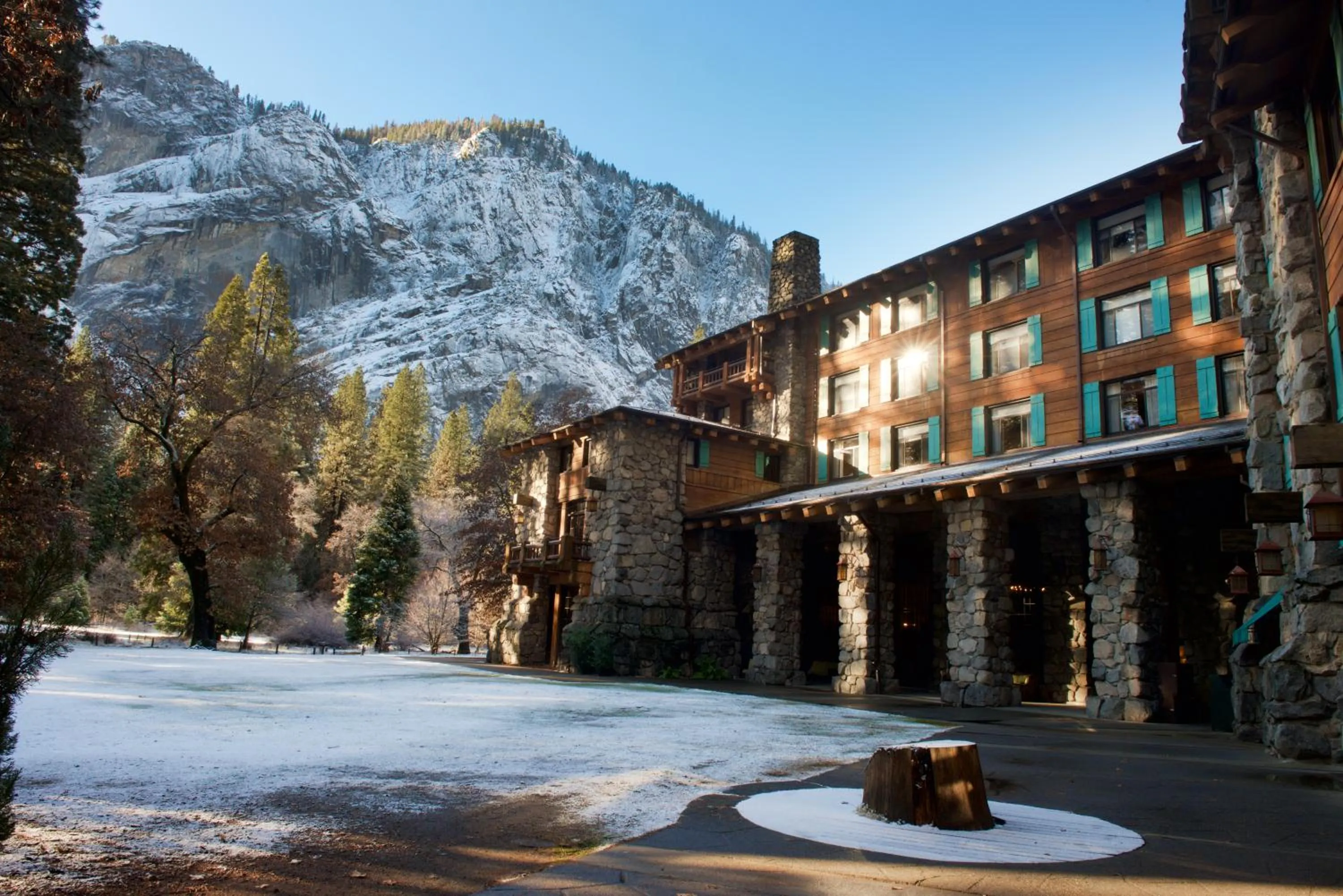 Property building in The Ahwahnee