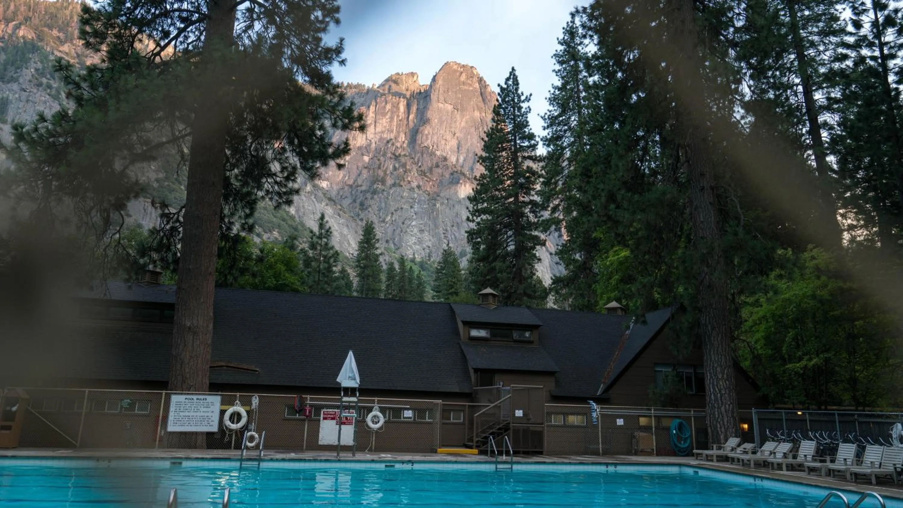 Swimming pool in The Ahwahnee