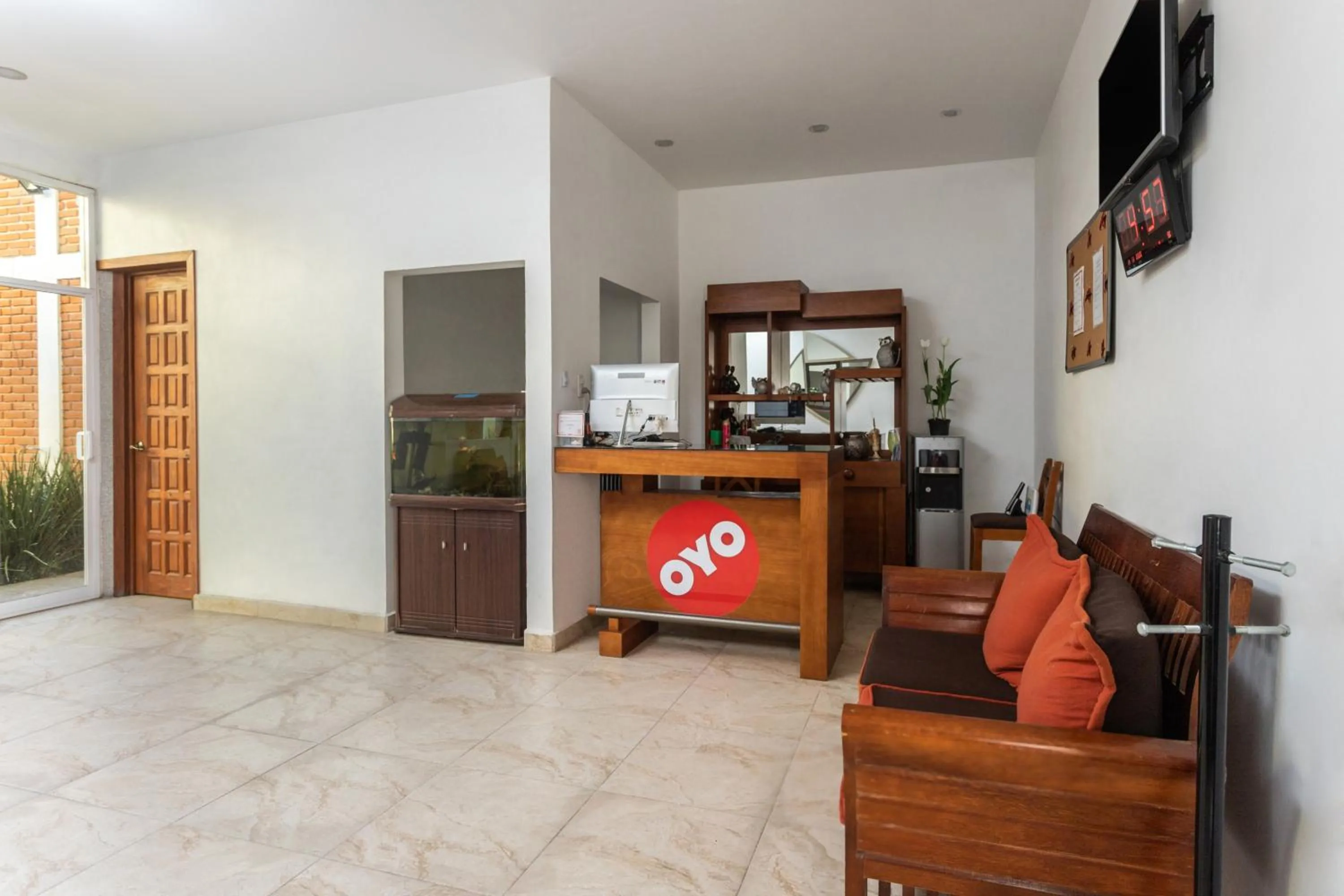 Lobby or reception in Capital O Hotel Emperadores Inn, Atlixco