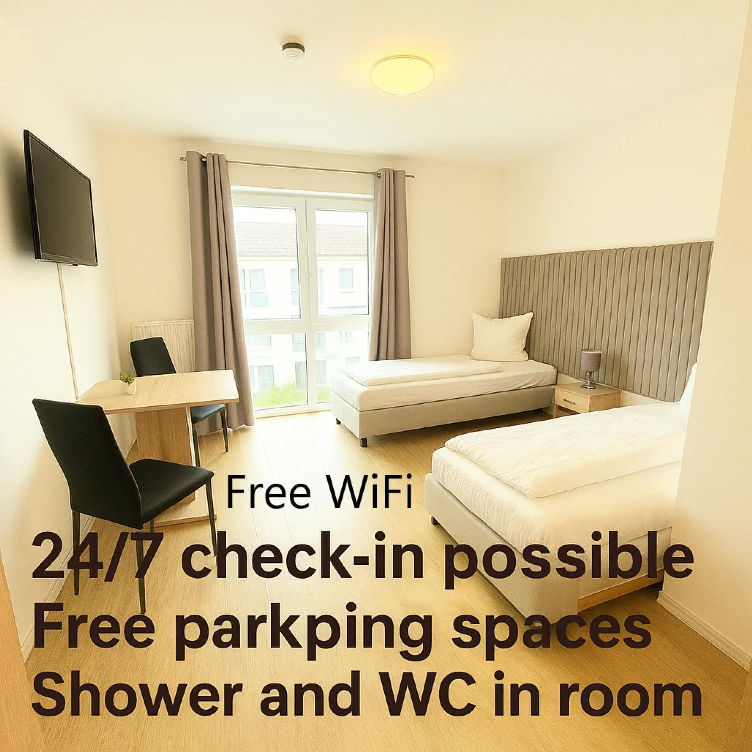 Bed in Hotel sleep-station