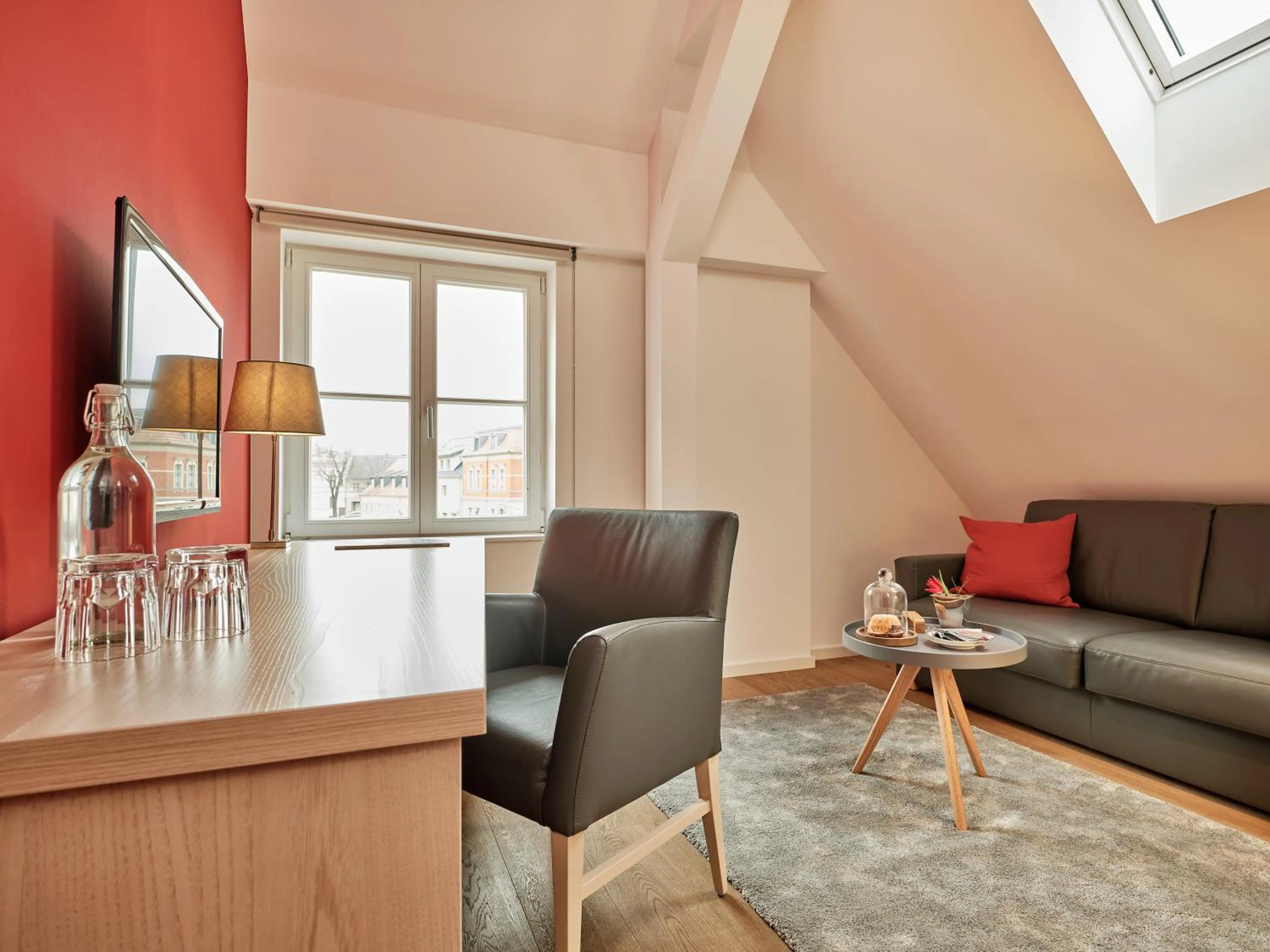 Living room in mein werder - hotel am markt