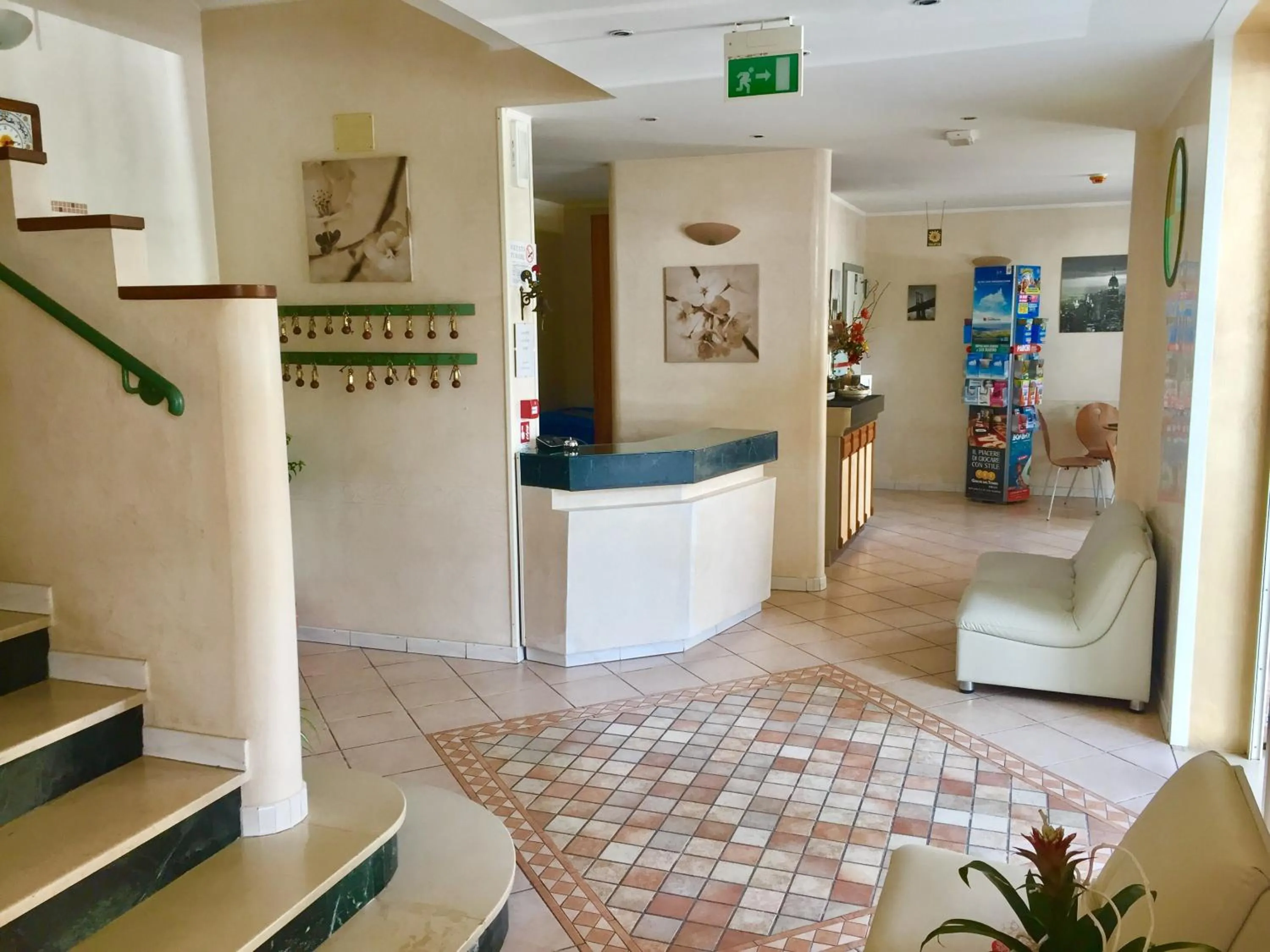 Lobby or reception in Hotel Monti