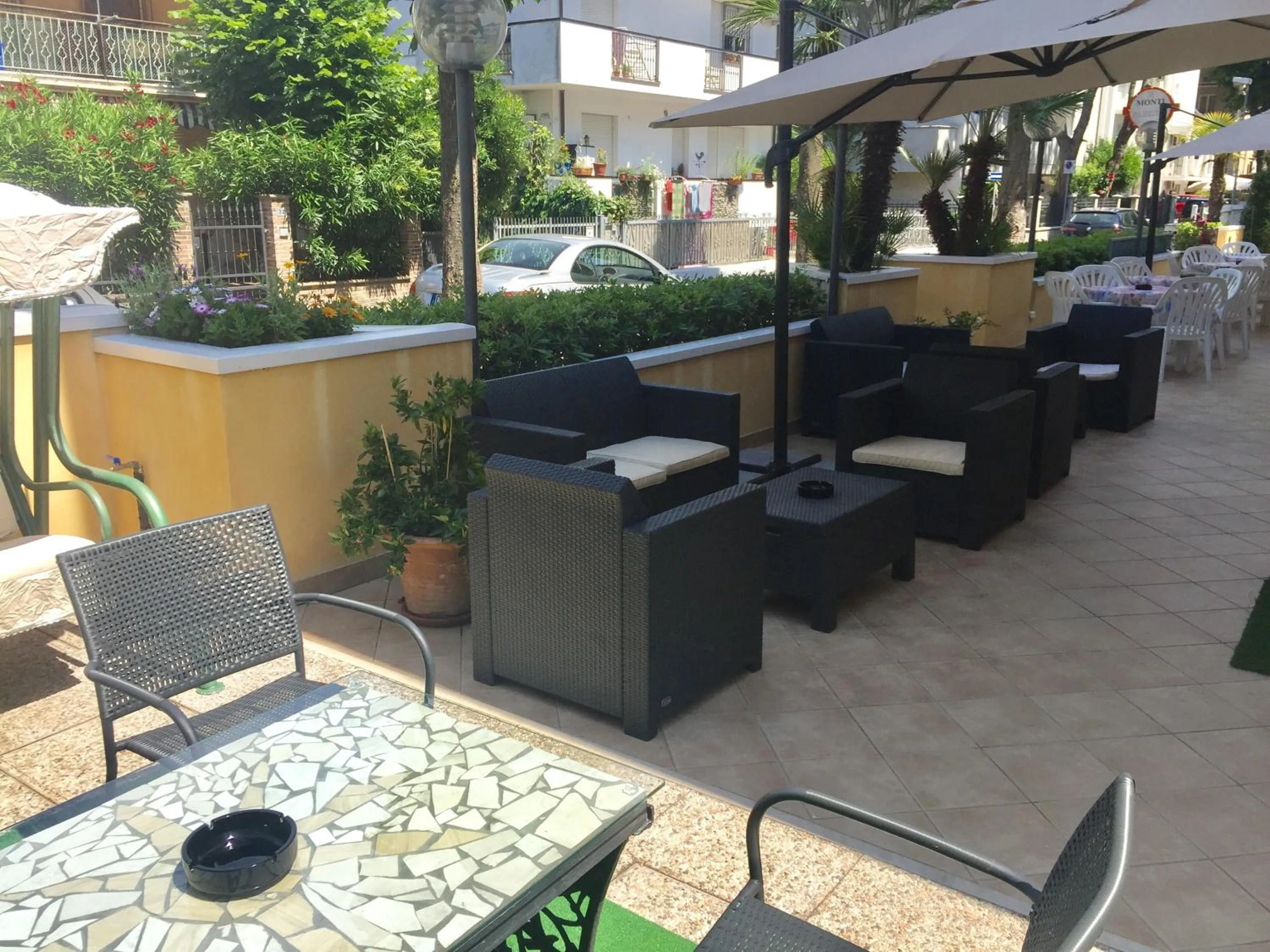 Balcony/Terrace in Hotel Monti