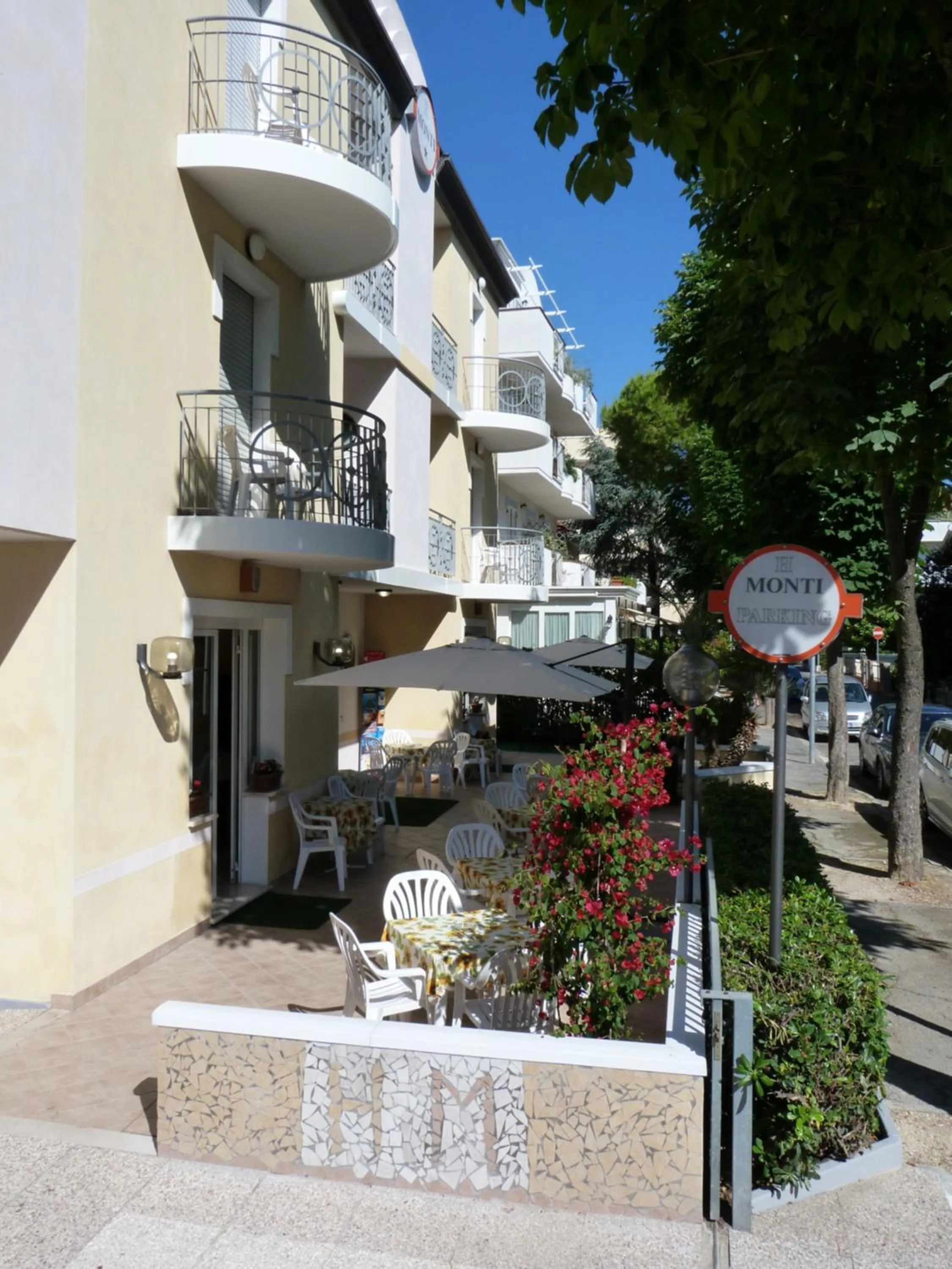 Property building in Hotel Monti