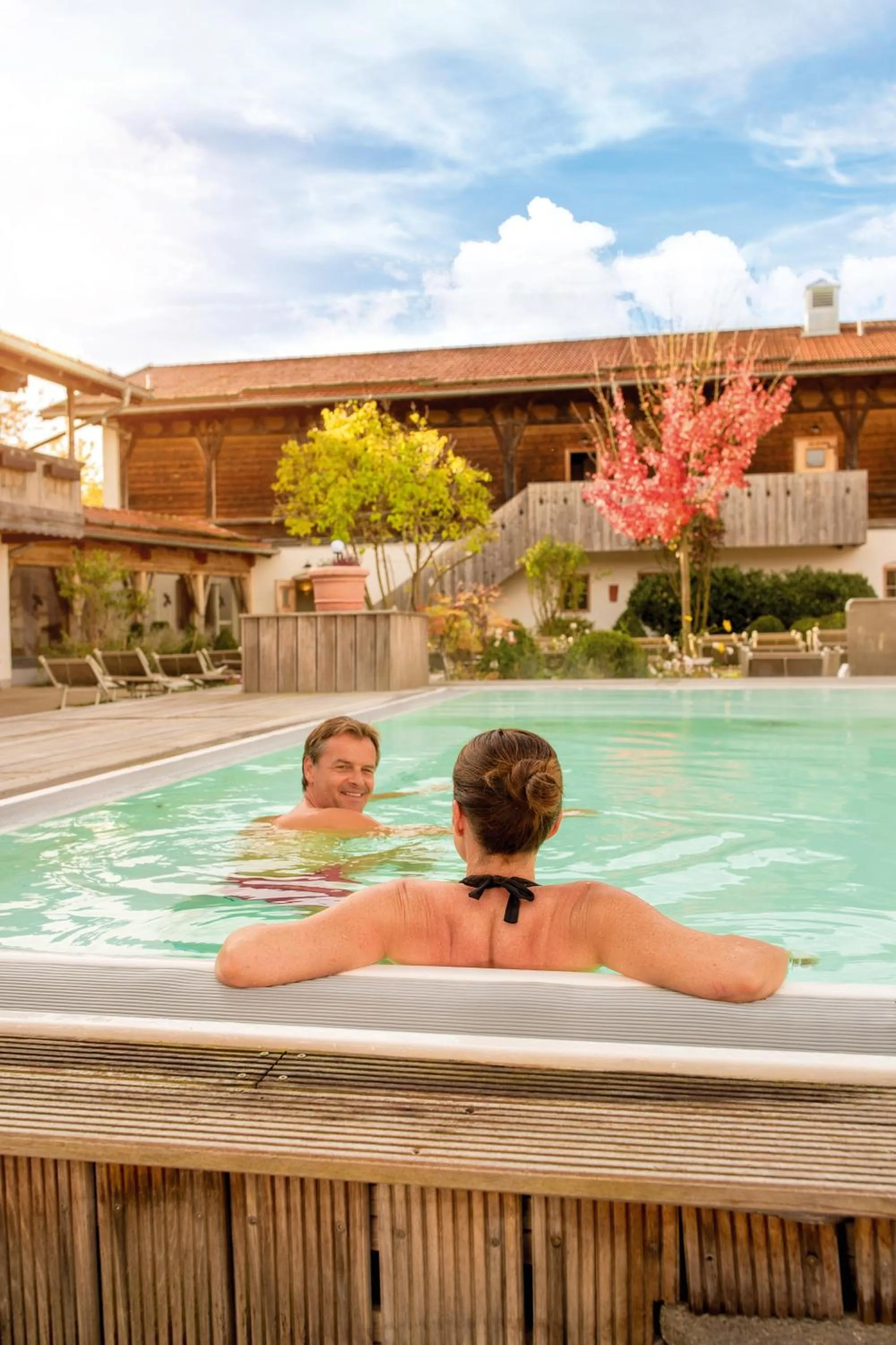 Off site in Aqua Blu Hotel