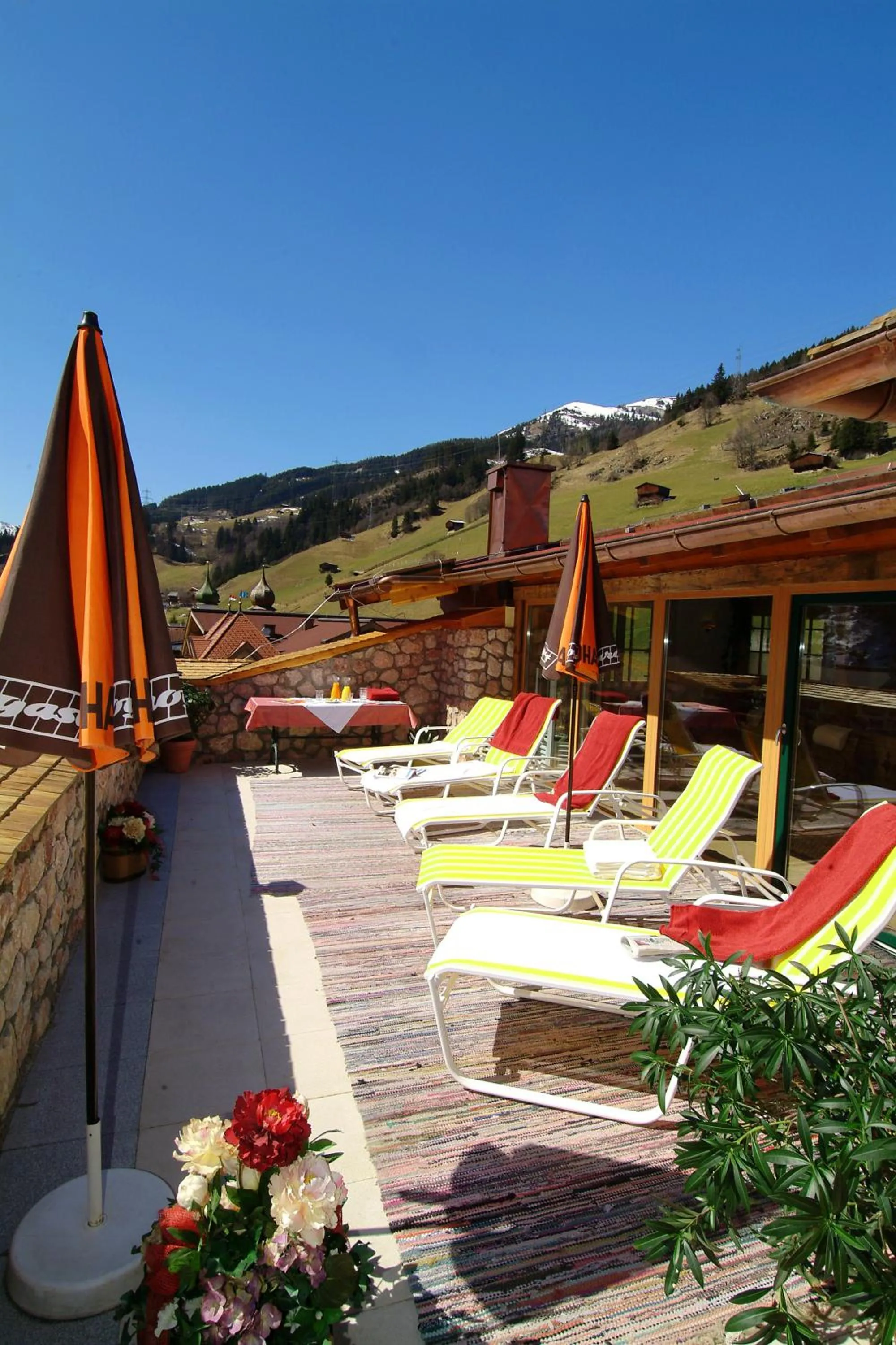 Patio in Hotel Sportalm