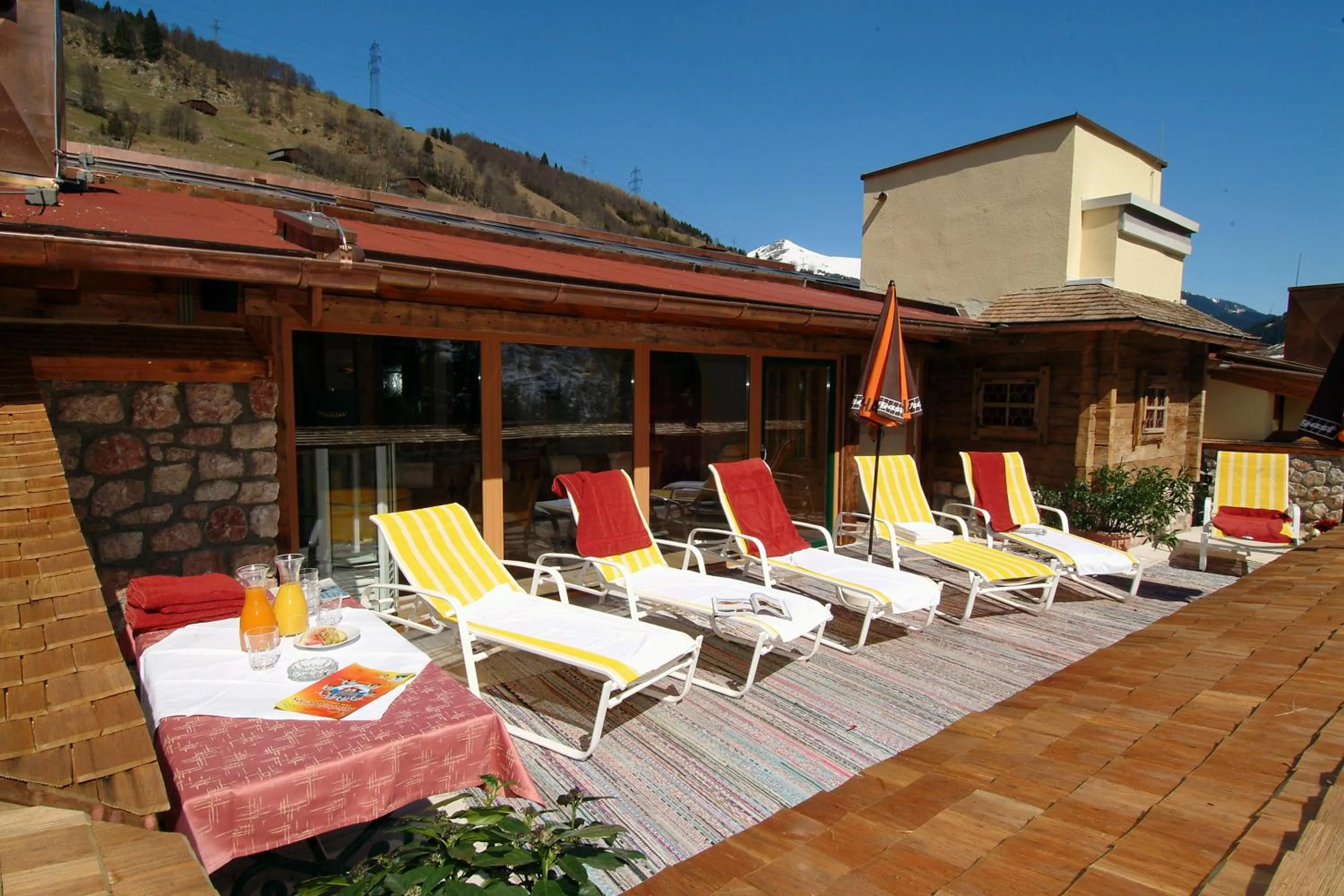 Patio in Hotel Sportalm