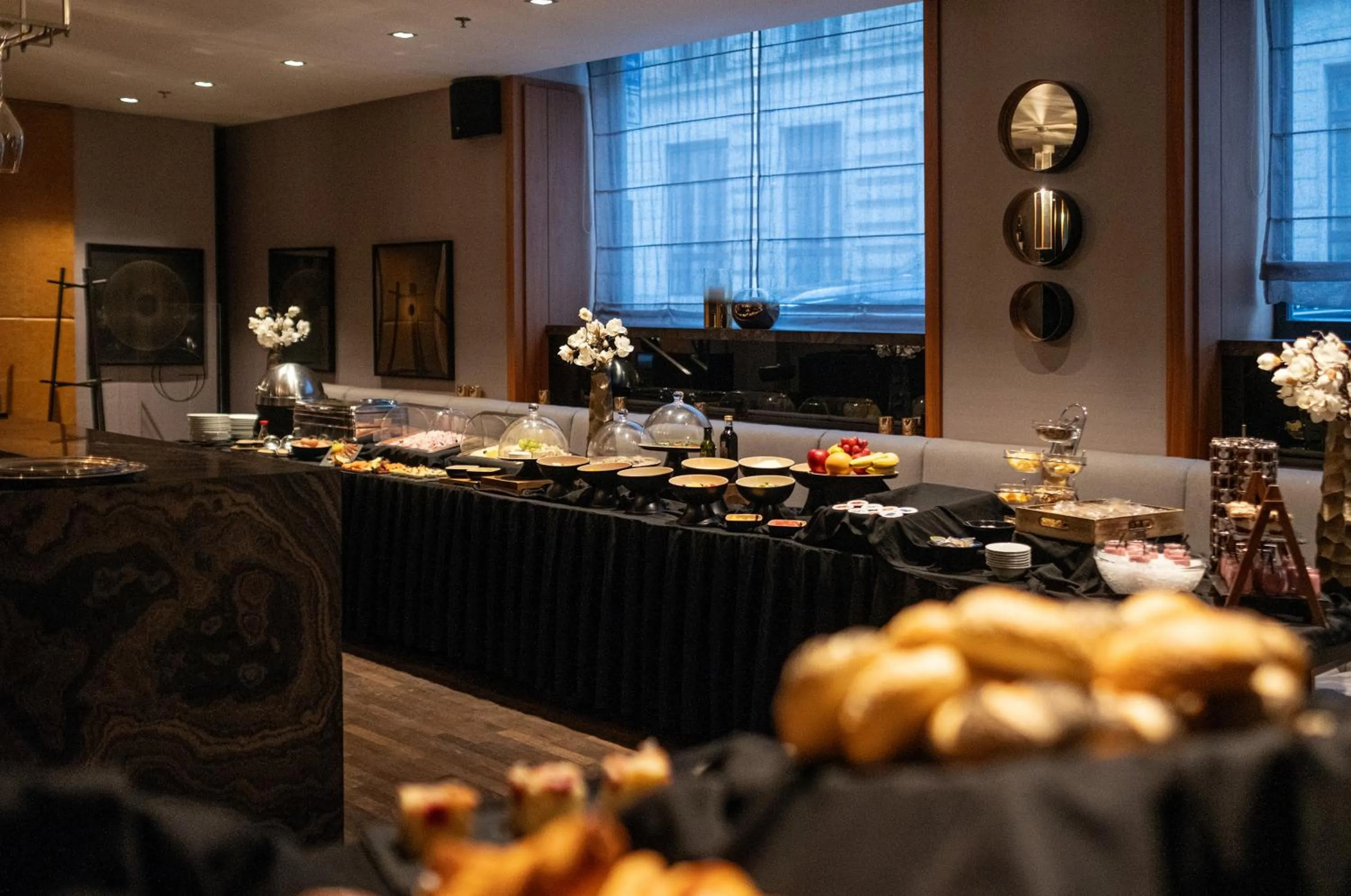 Buffet breakfast in The Emblem Prague Hotel - Preferred Hotels & Resorts