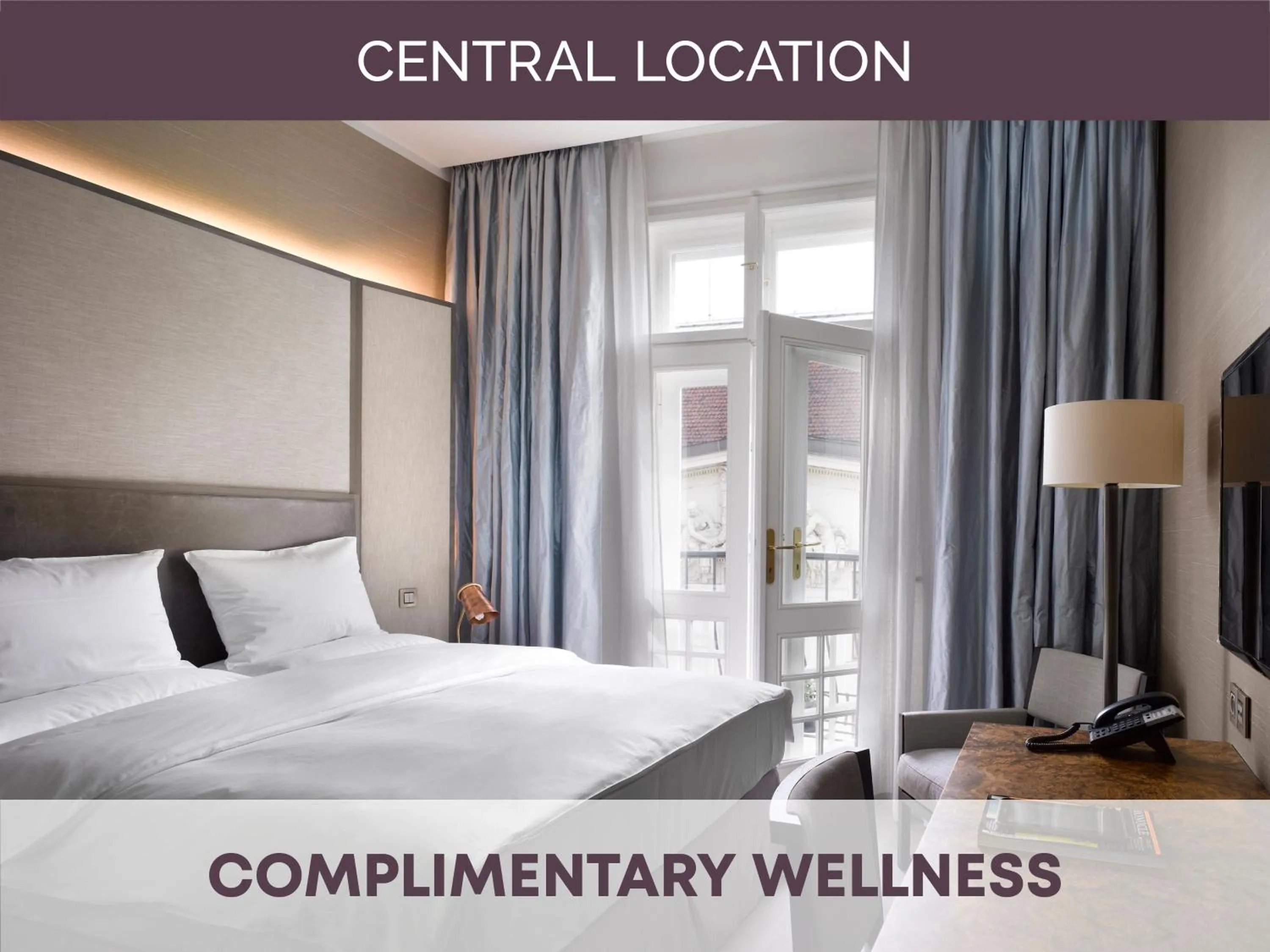 Bedroom in The Emblem Prague Hotel - Preferred Hotels & Resorts