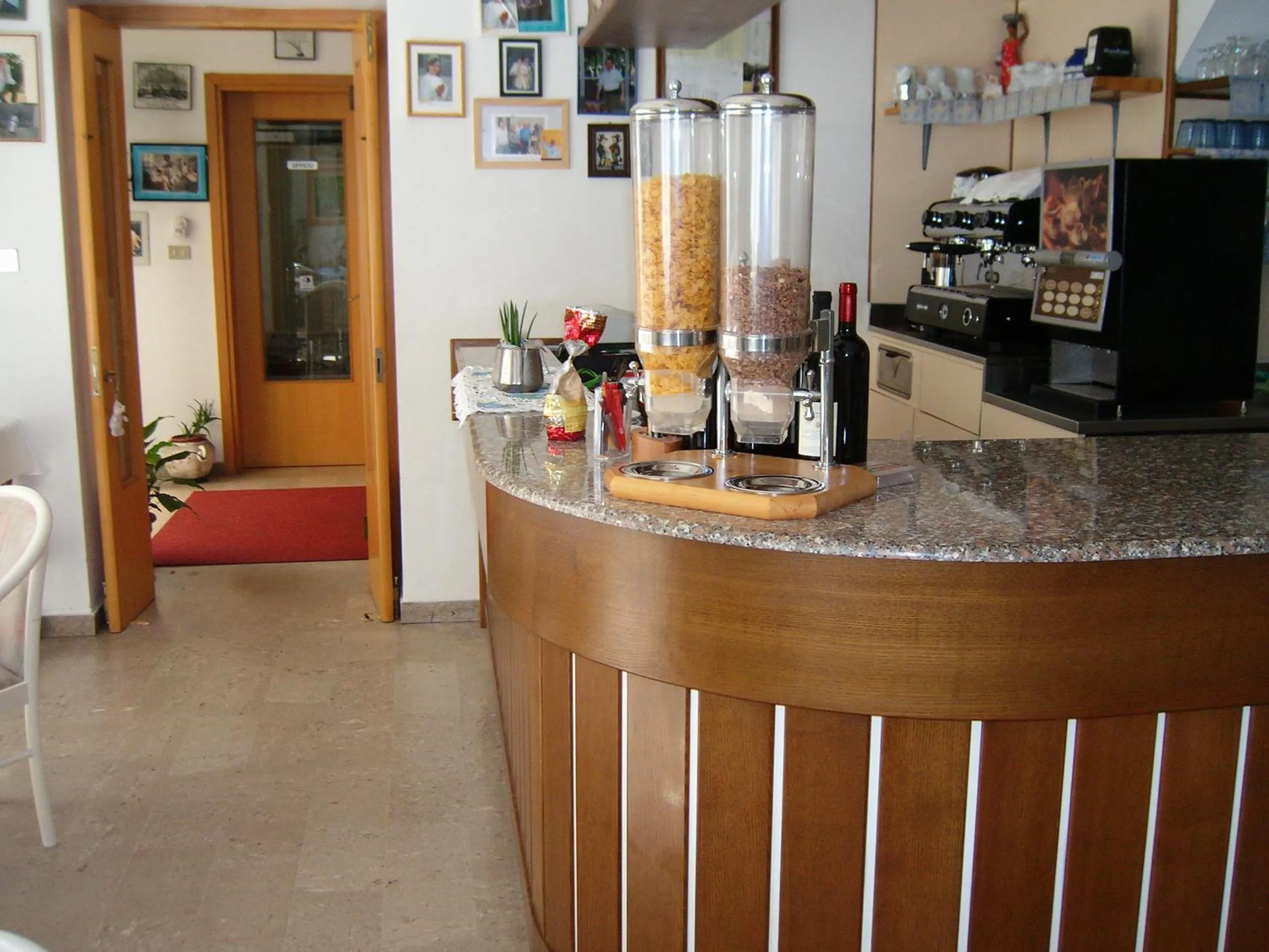 Decorative detail in Hotel Villa Carla