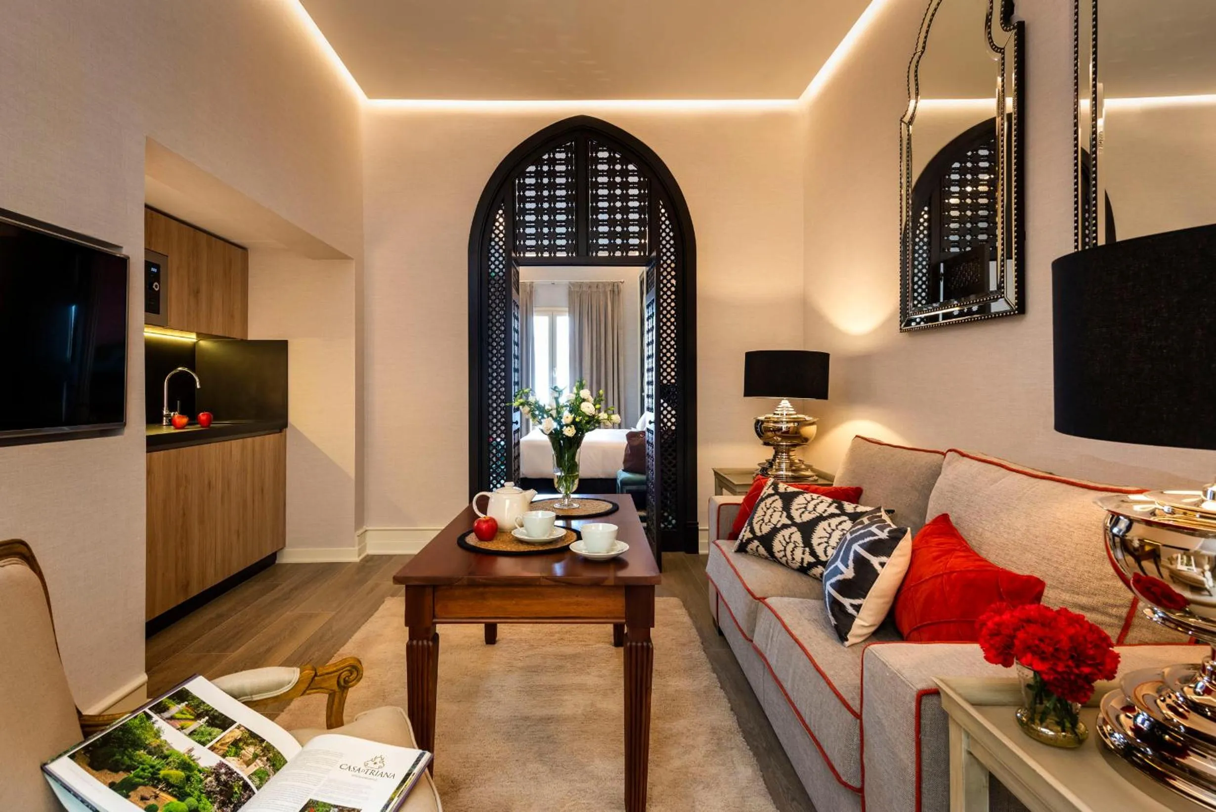 Living room in Casa de Triana Luxury Suites by Casa del Poeta