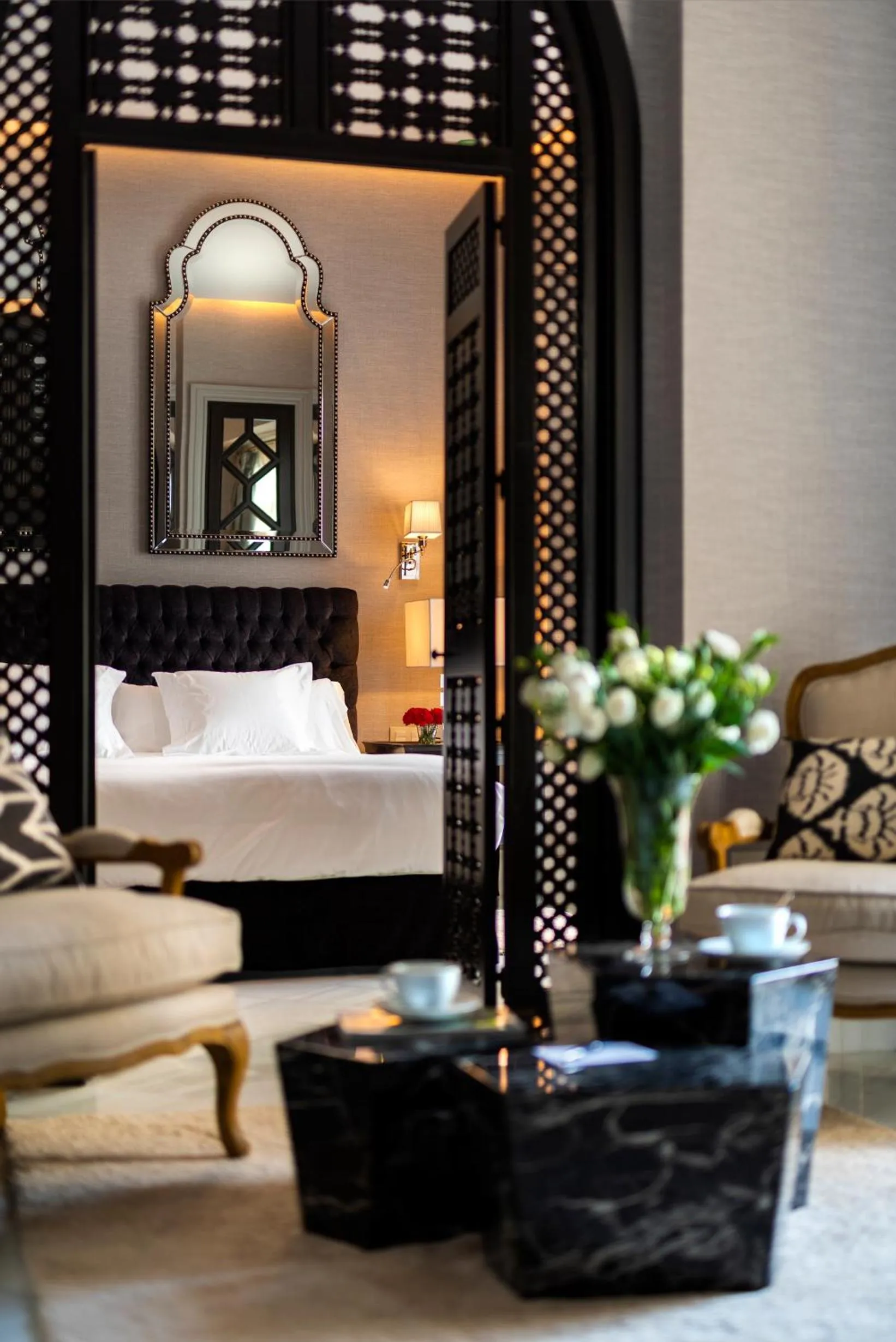 Bedroom, Bed in Casa de Triana Luxury Suites by Casa del Poeta