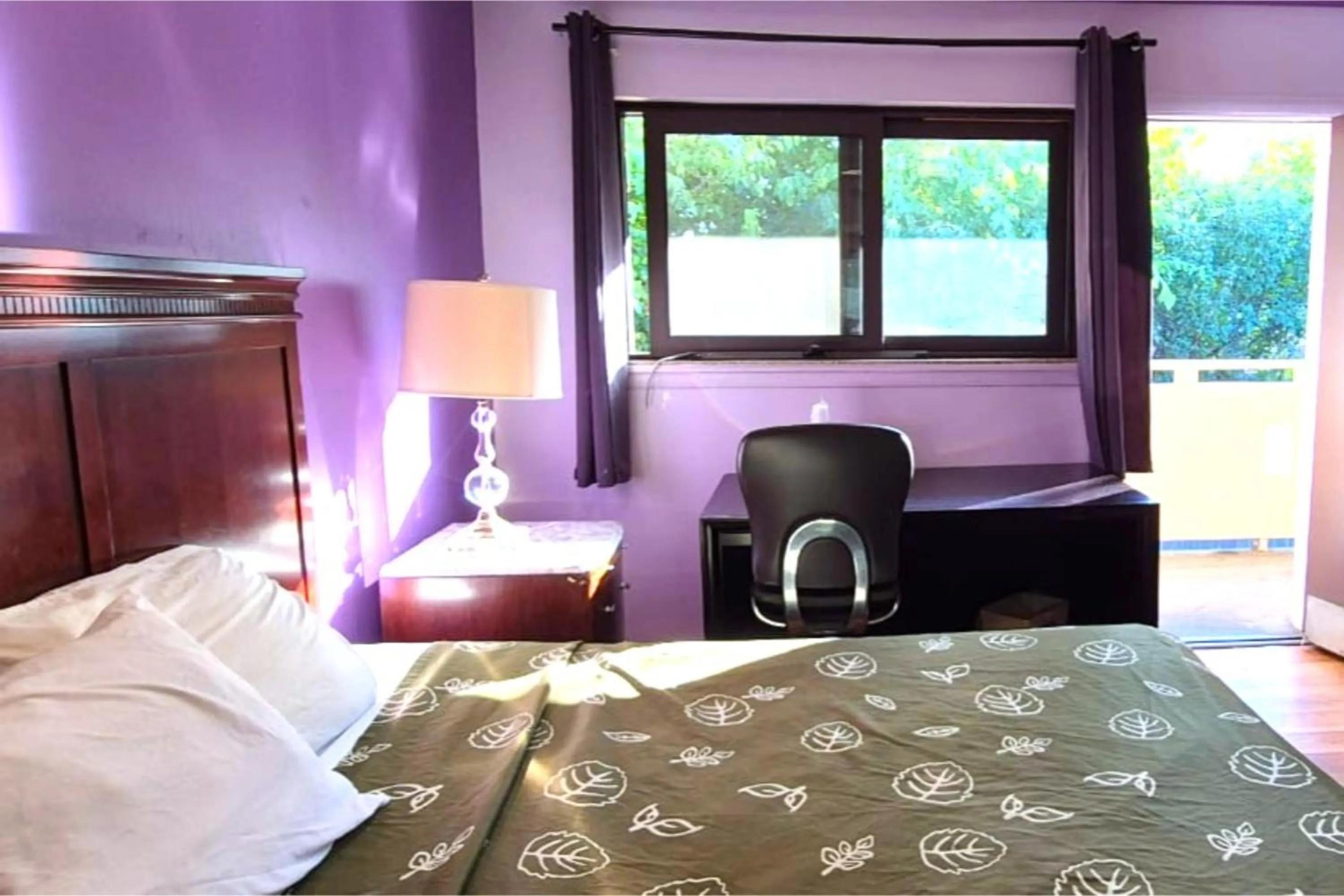 Bedroom, Bed in Motel Edgebrook Chicago North Shore By Oyo