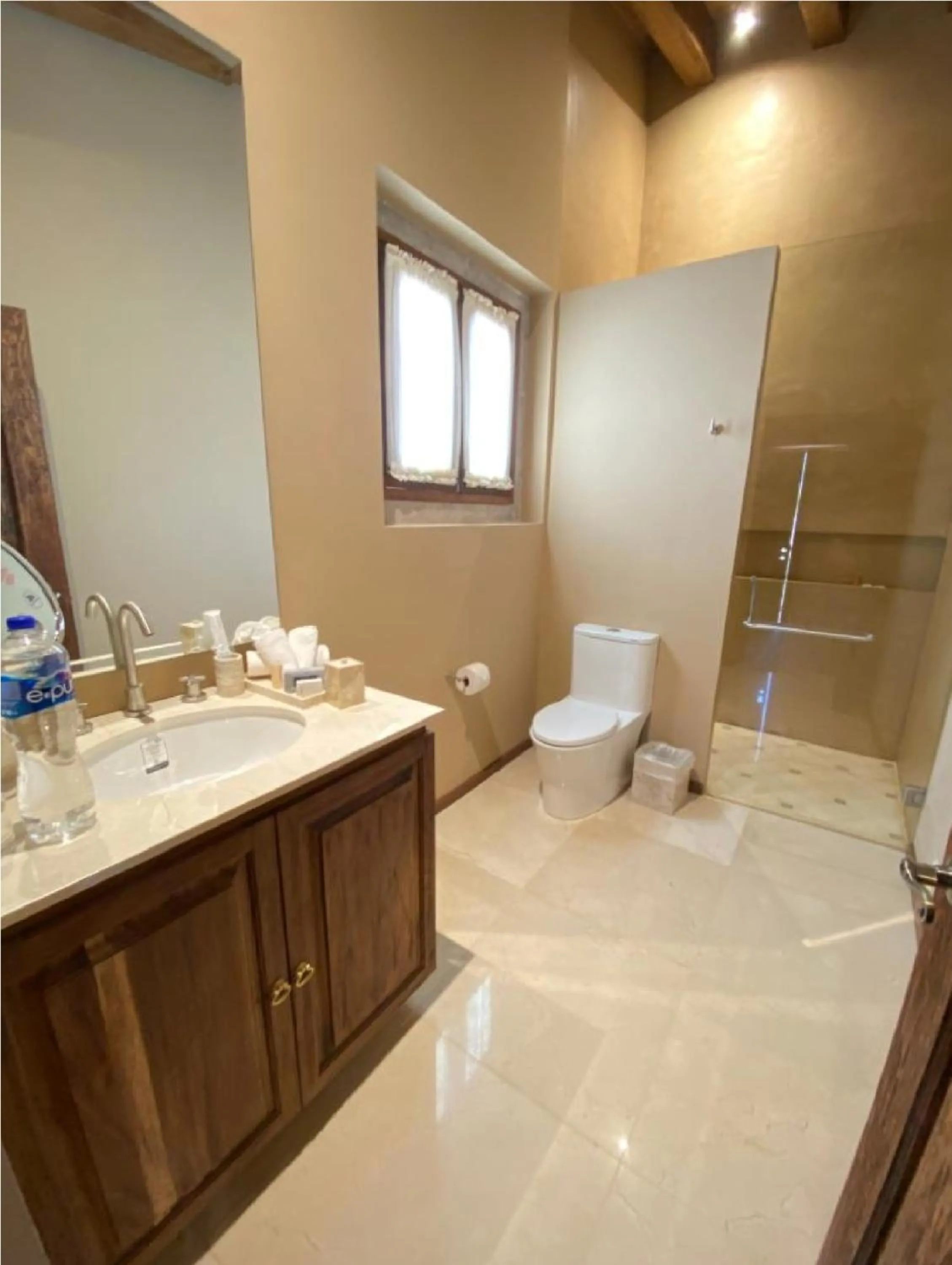 Toilet in Hotel Morelia Boutique Villa Italia