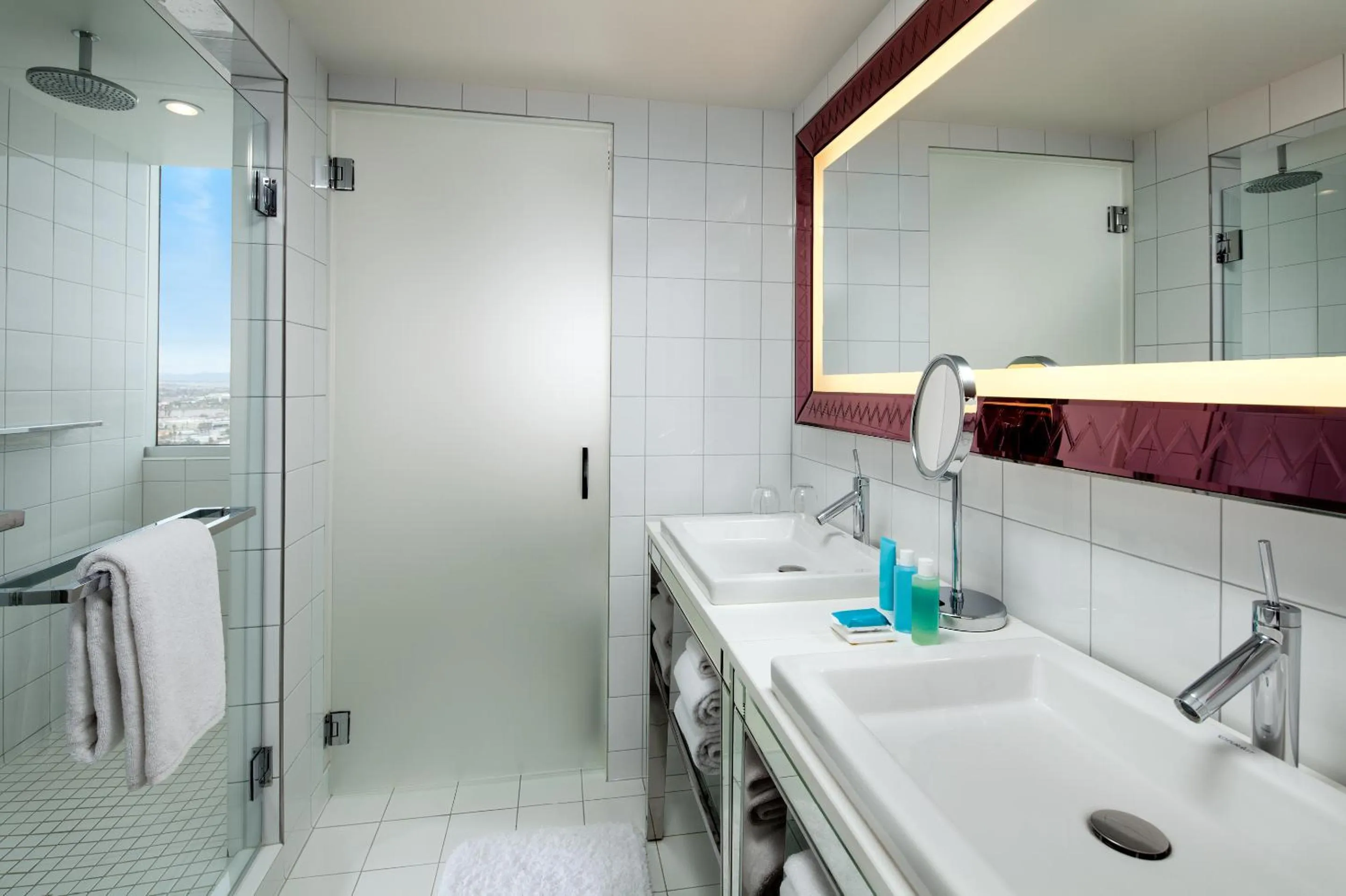 Bathroom in SAHARA Las Vegas