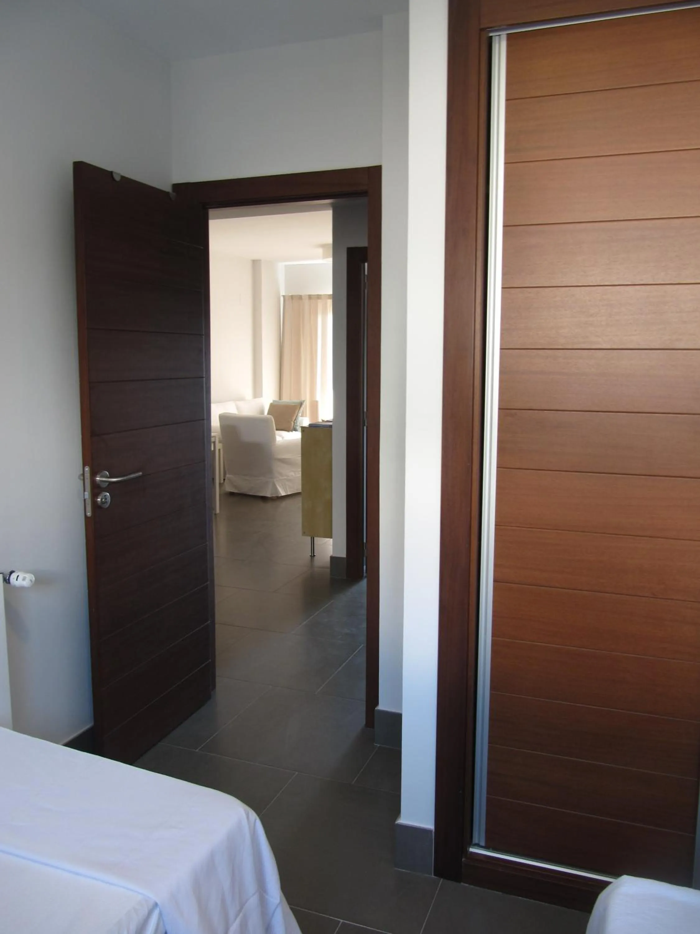 Seating area, Bed in Life Apartments El Rompido