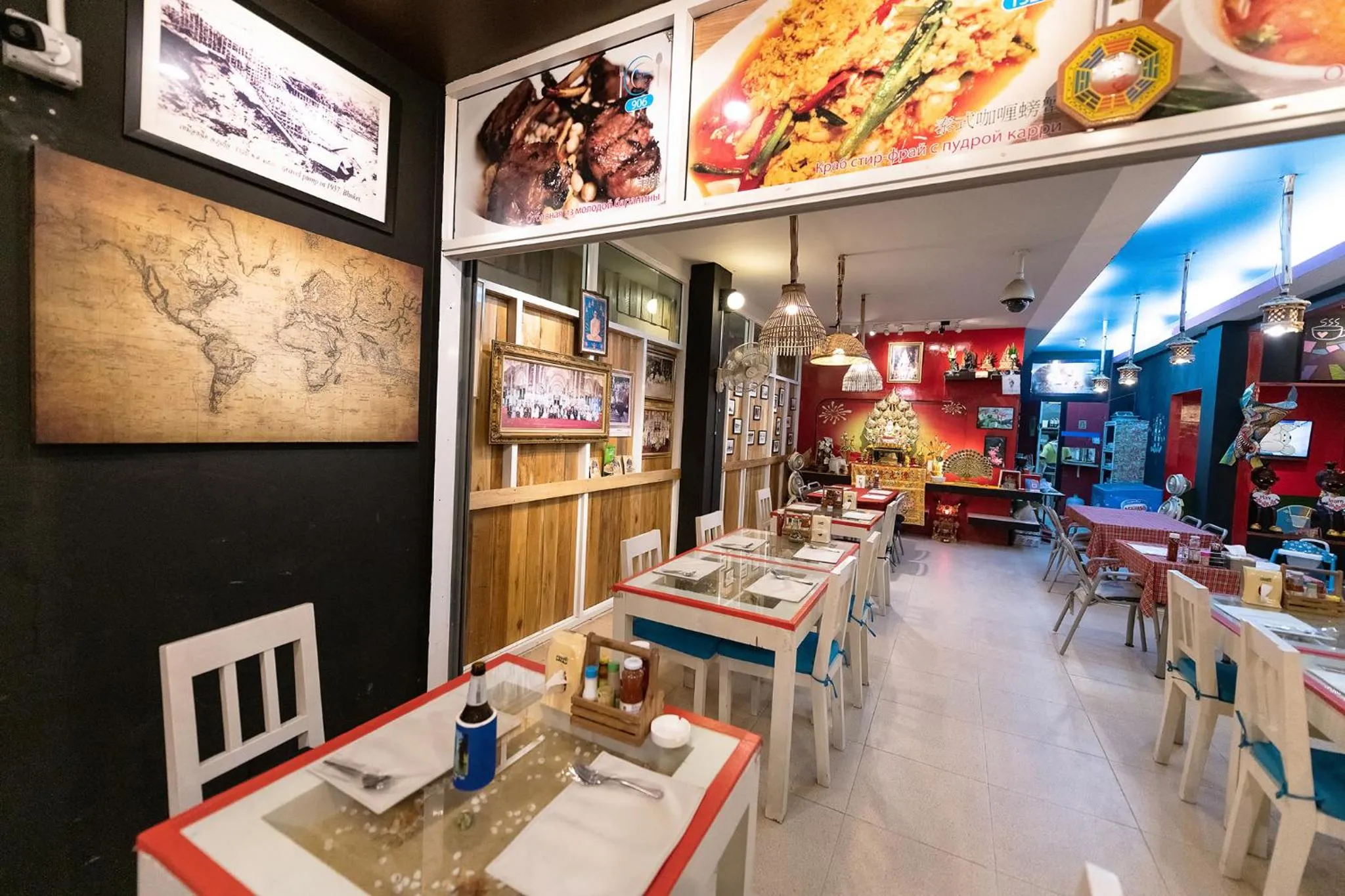 Dining area in May House Karon Beach