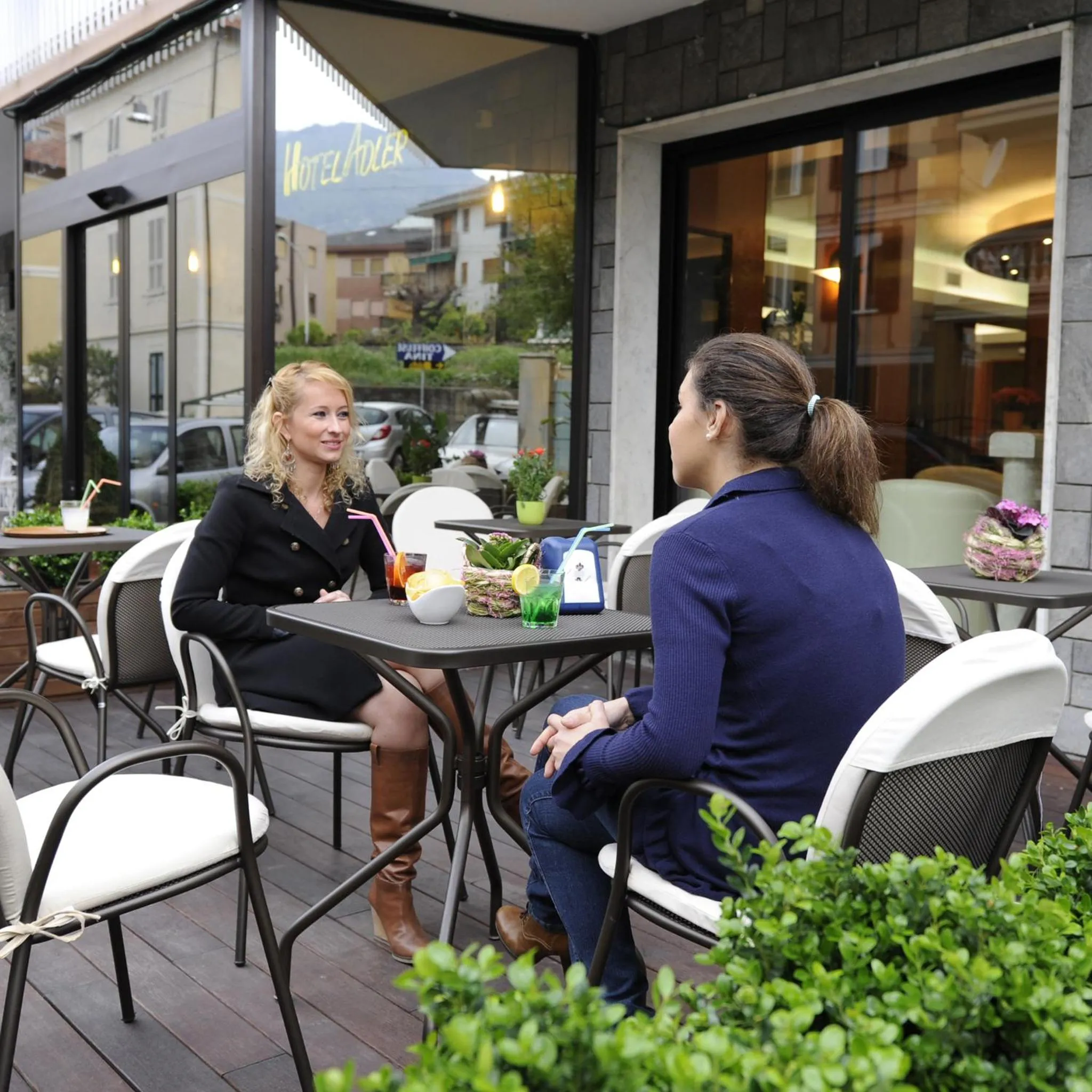 Facade/entrance in Hotel Adler