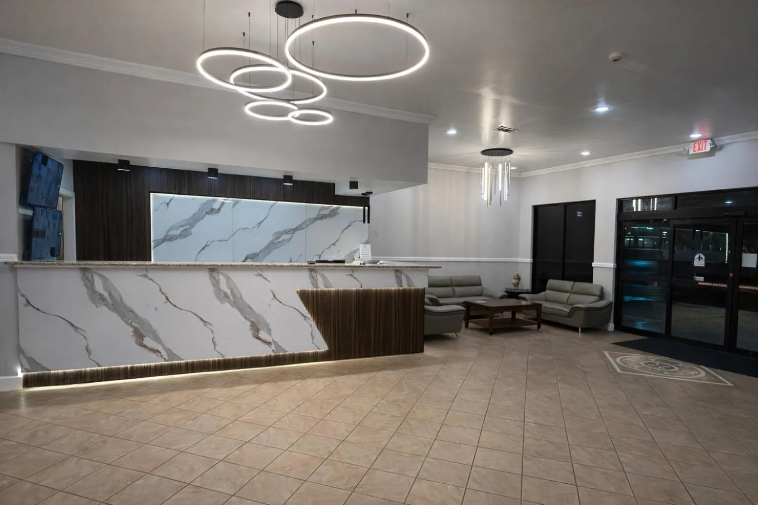 Lobby or reception in Express Inn & Suites
