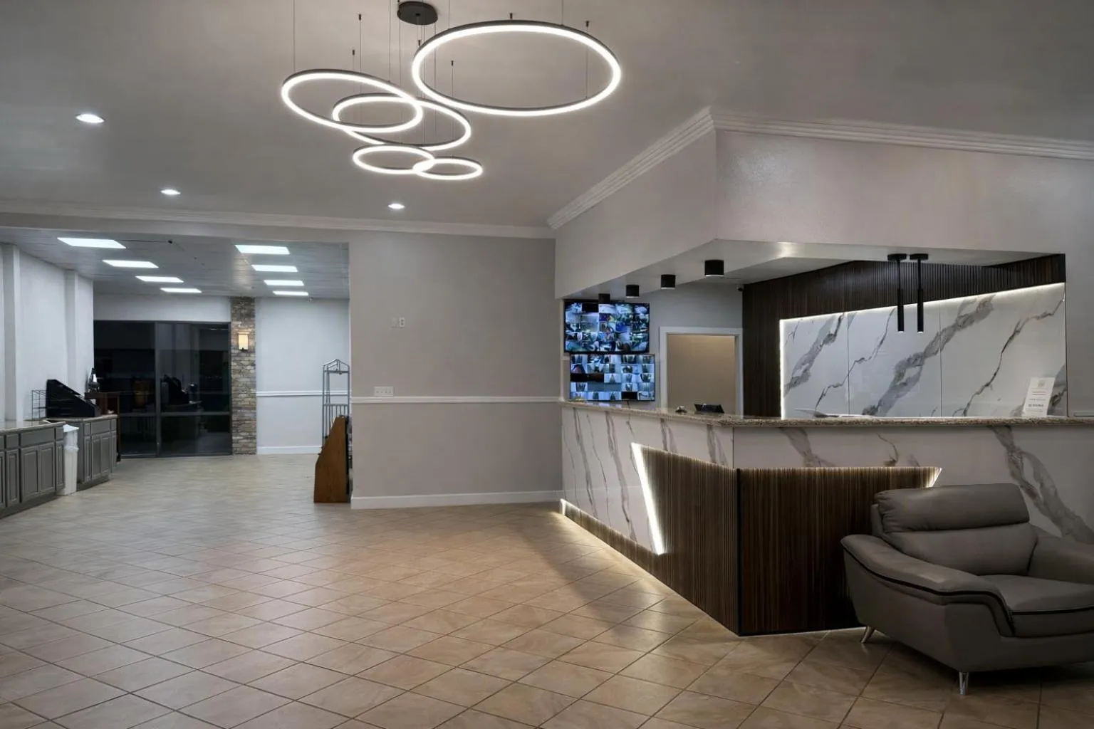 Lobby or reception in Express Inn & Suites