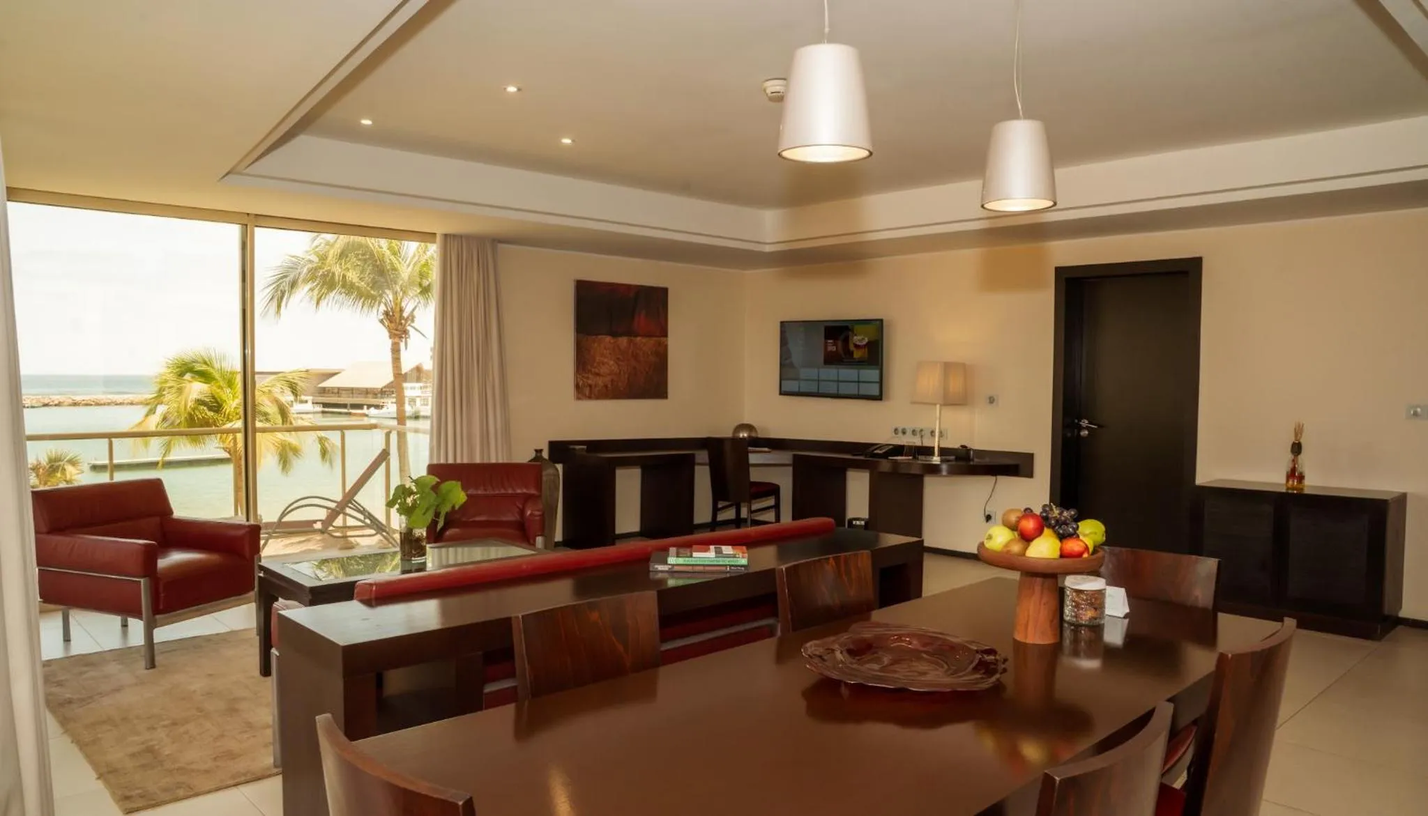 Living room in Terrou-Bi