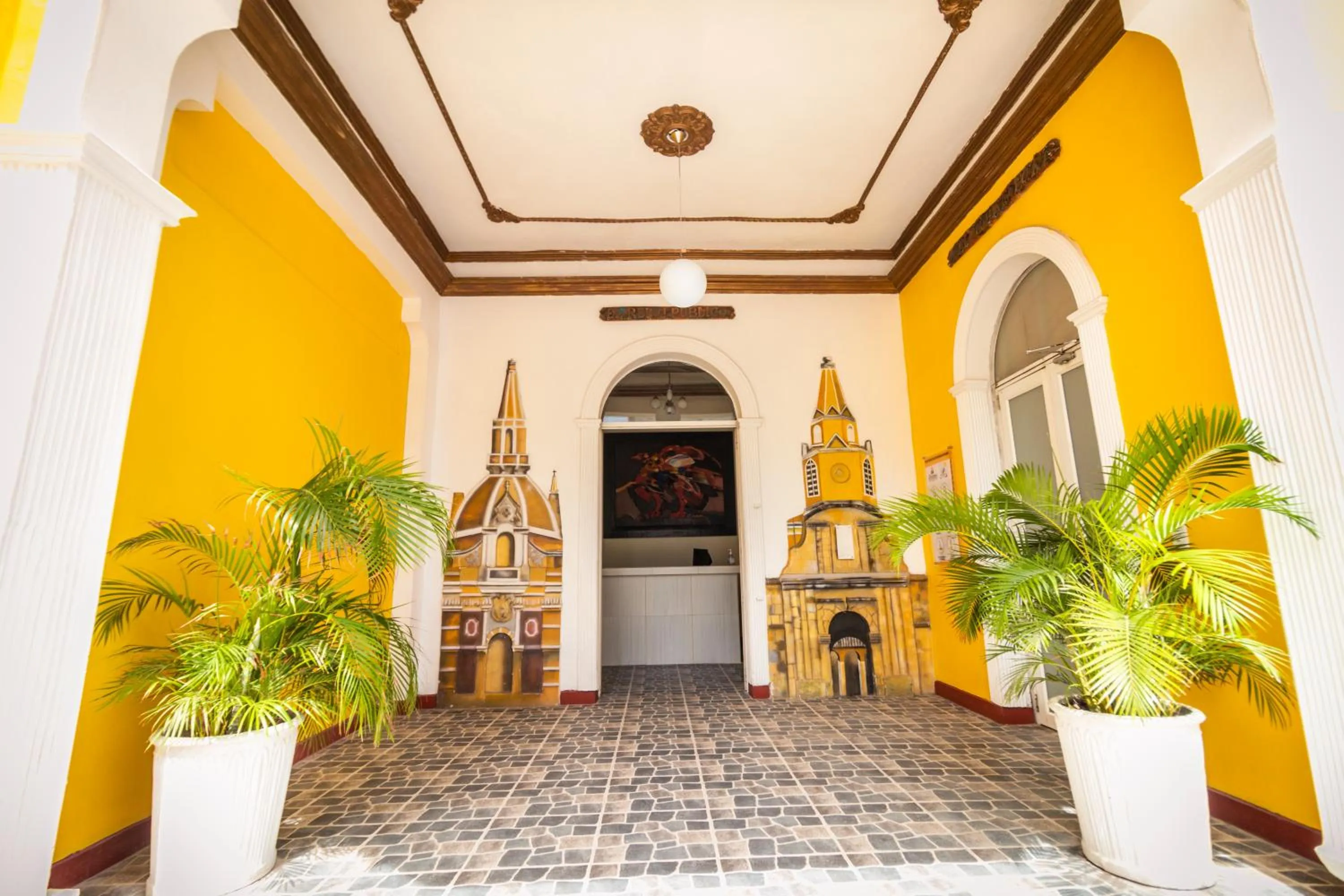 Property building in Hotel Balcones de Bocagrande