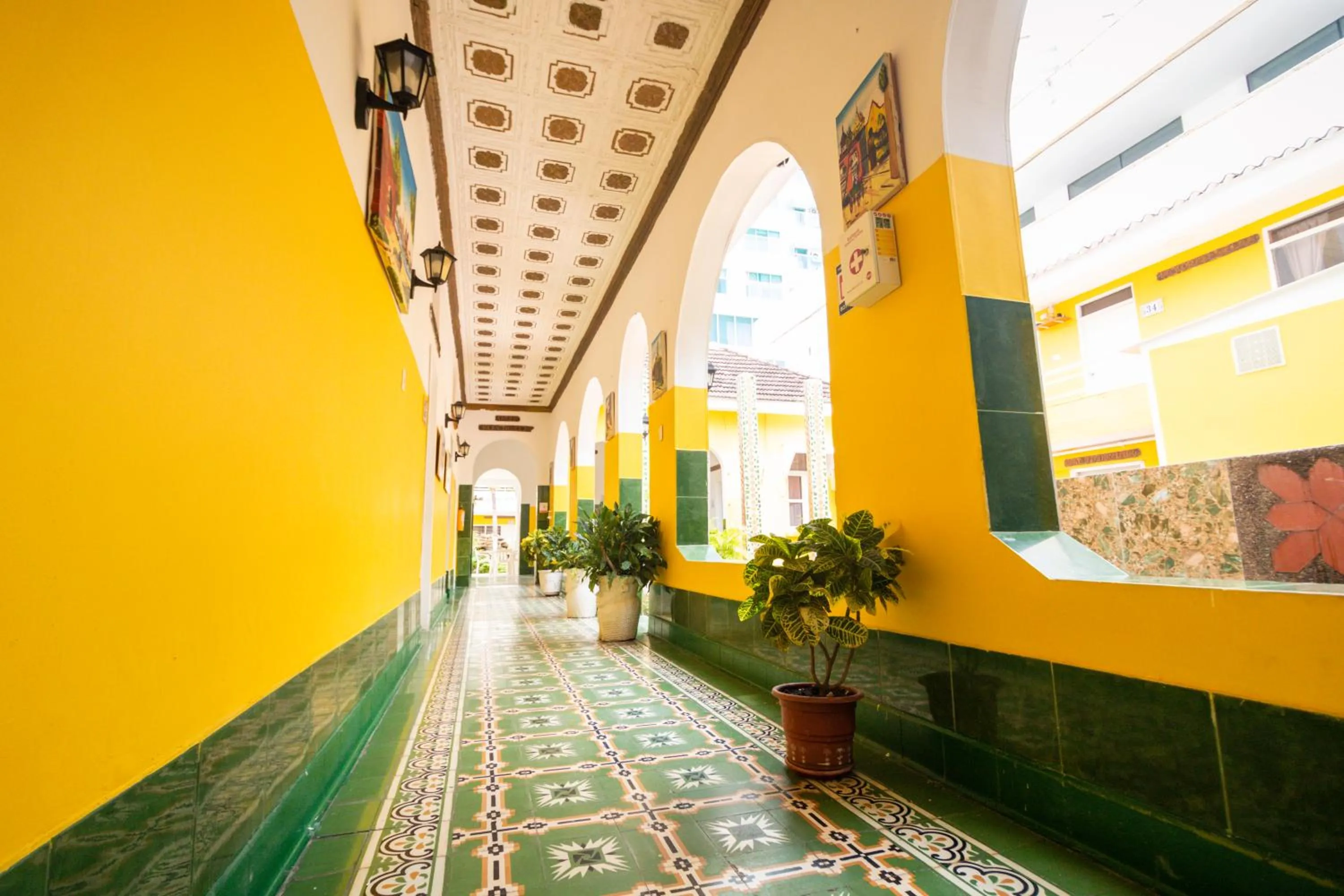 Property building in Hotel Balcones de Bocagrande