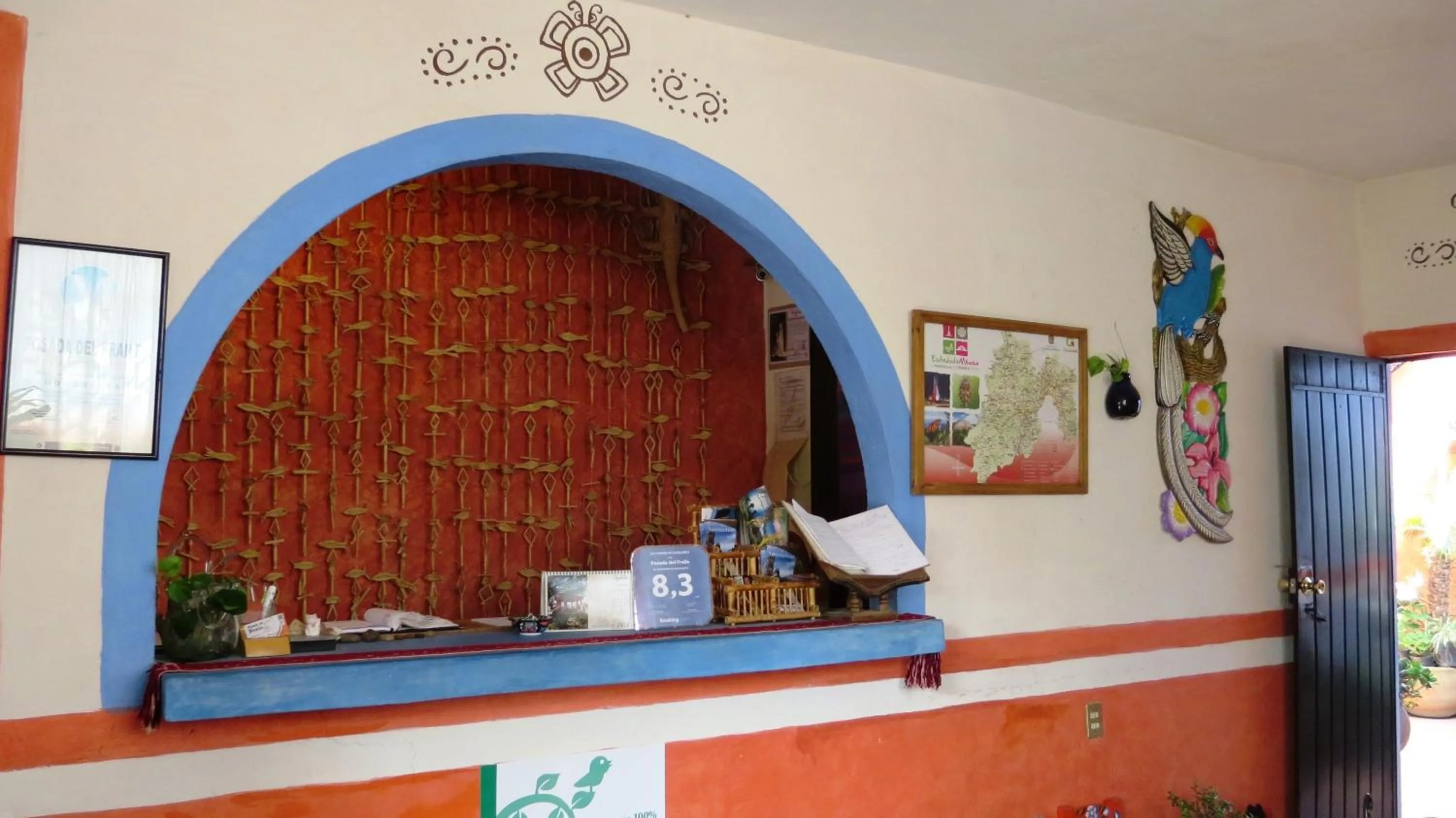 Lobby or reception in Posada del Fraile