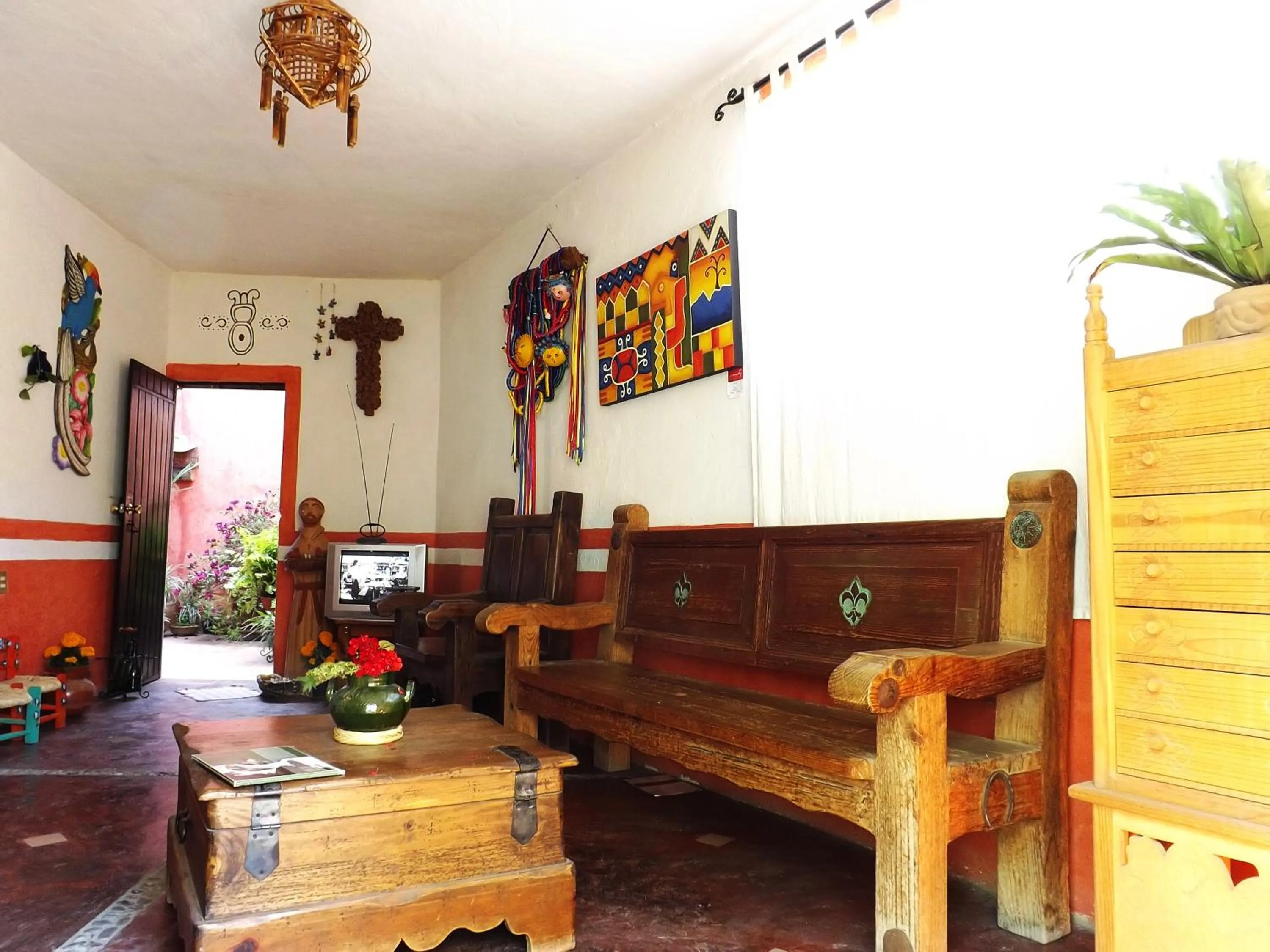 Lobby or reception in Posada del Fraile
