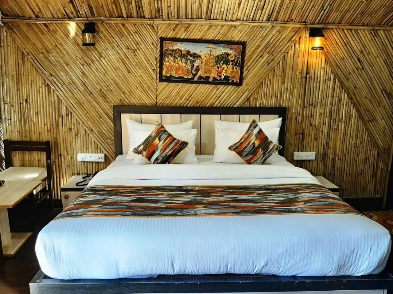 Bedroom in Hotel Bamboo Castle