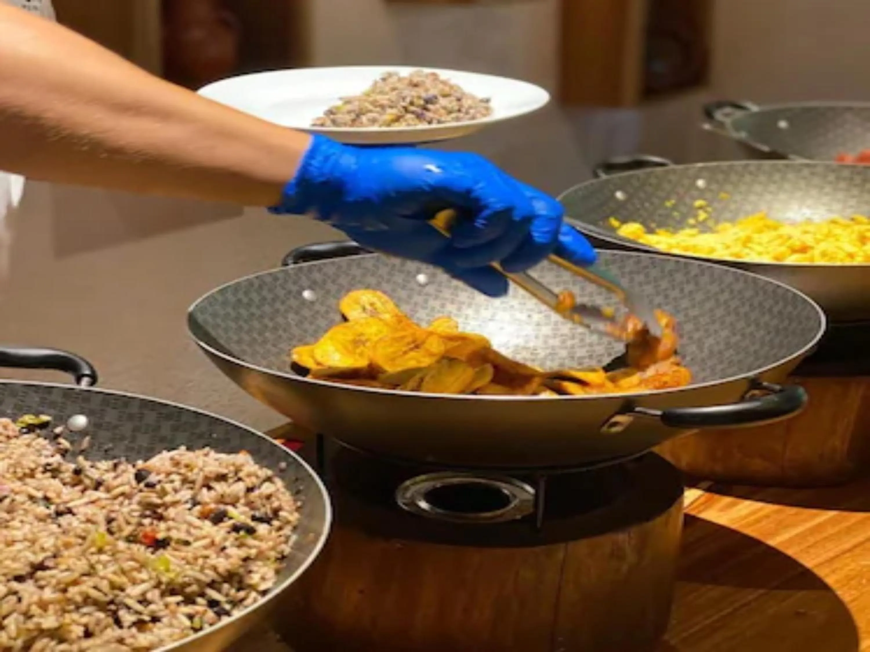 Breakfast in Hacienda La Pacífica Eco-Lodge