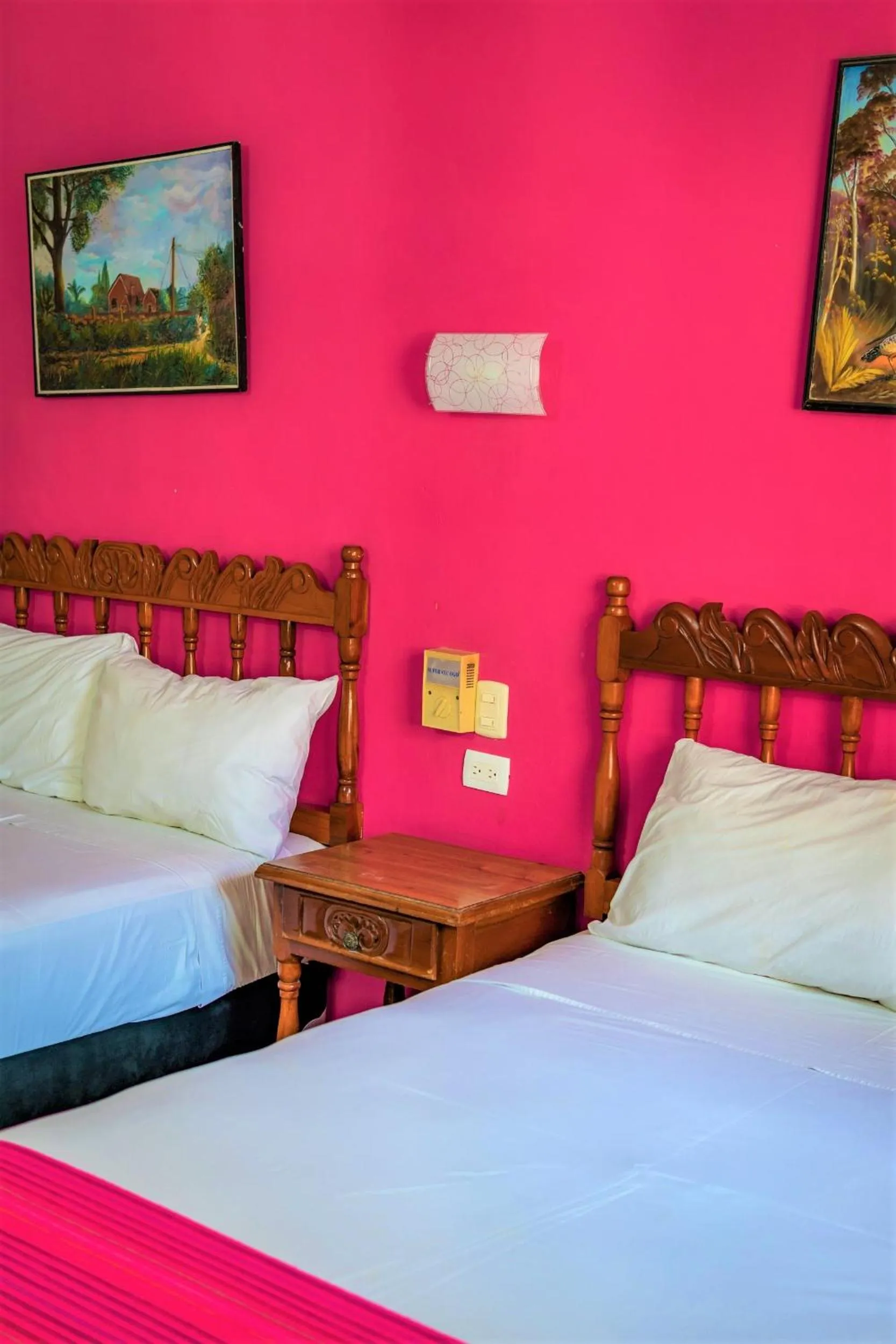 Bed in Hotel San Juan Mérida