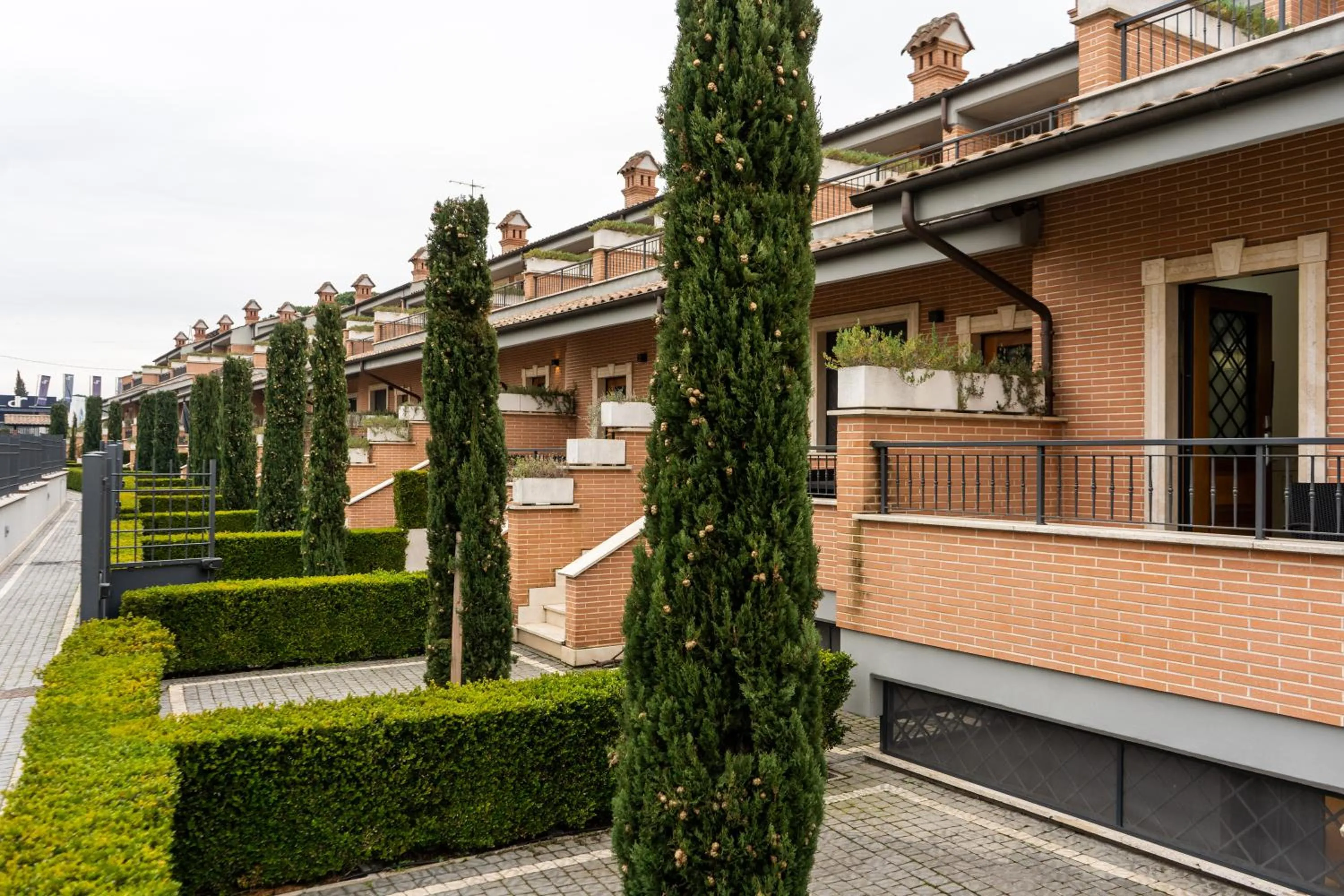 Facade/entrance in Astra Roma Apartments