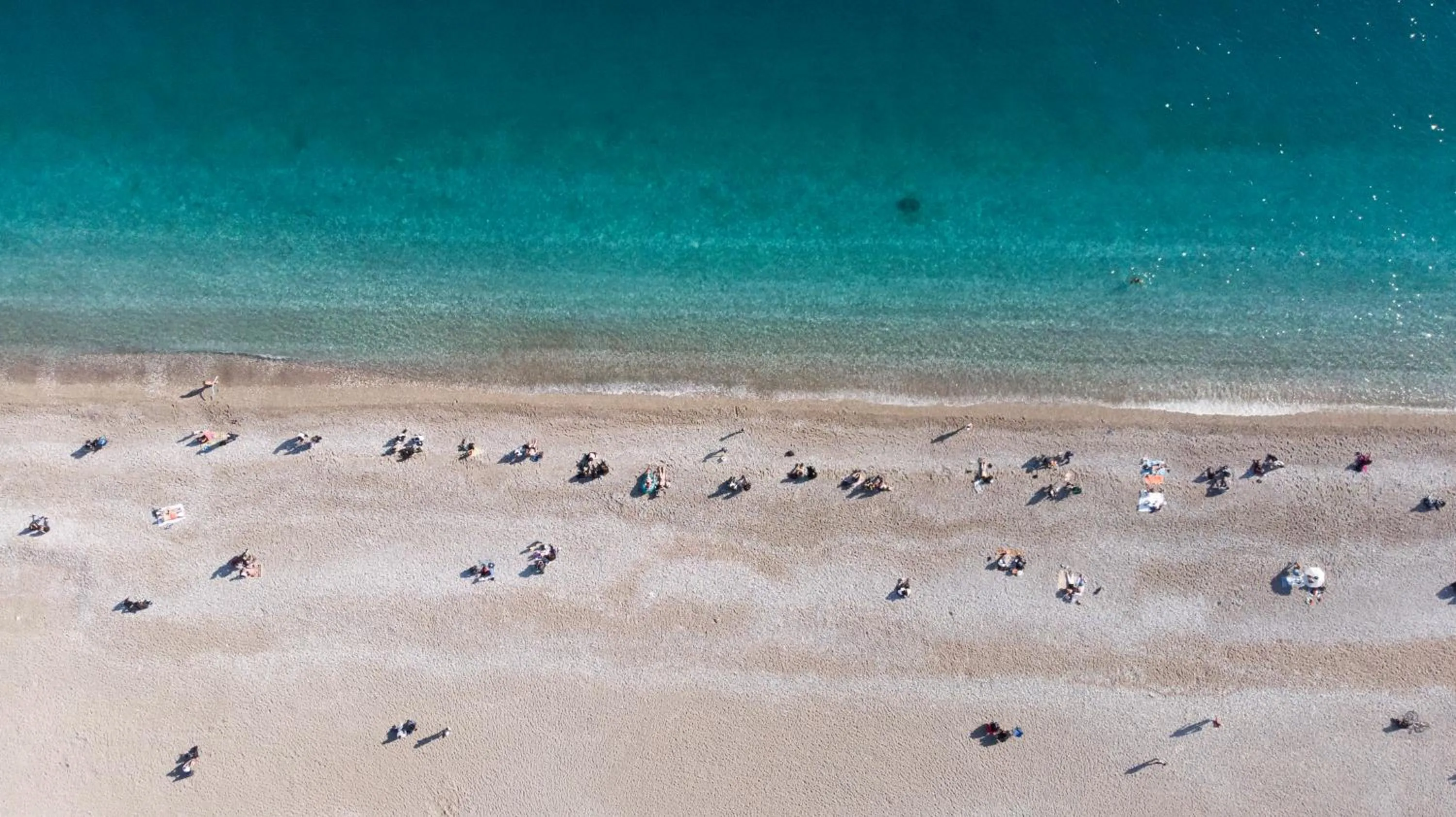 Beach in OPERA SUITES Apart Hotel