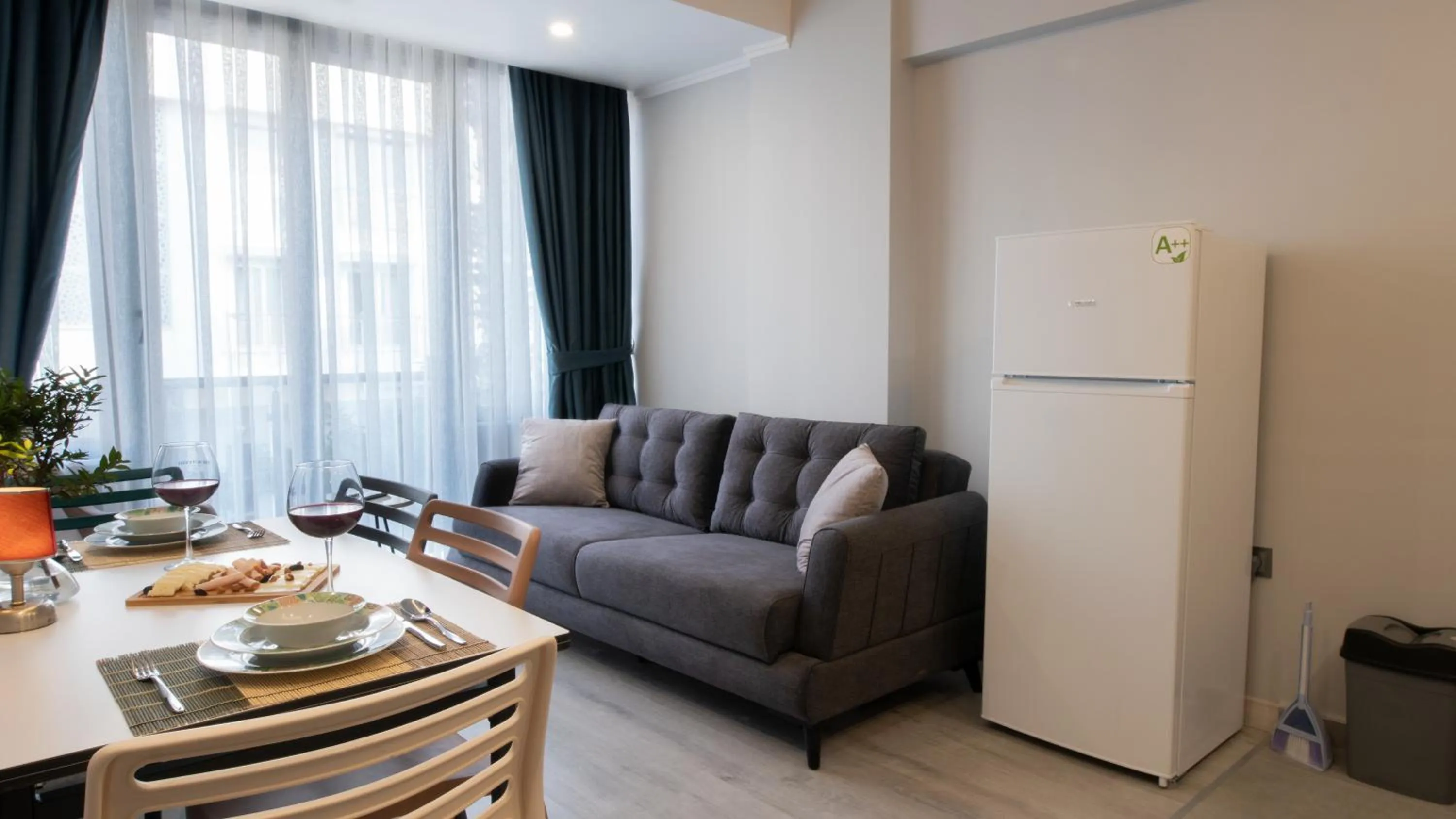 Living room in OPERA SUITES Apart Hotel