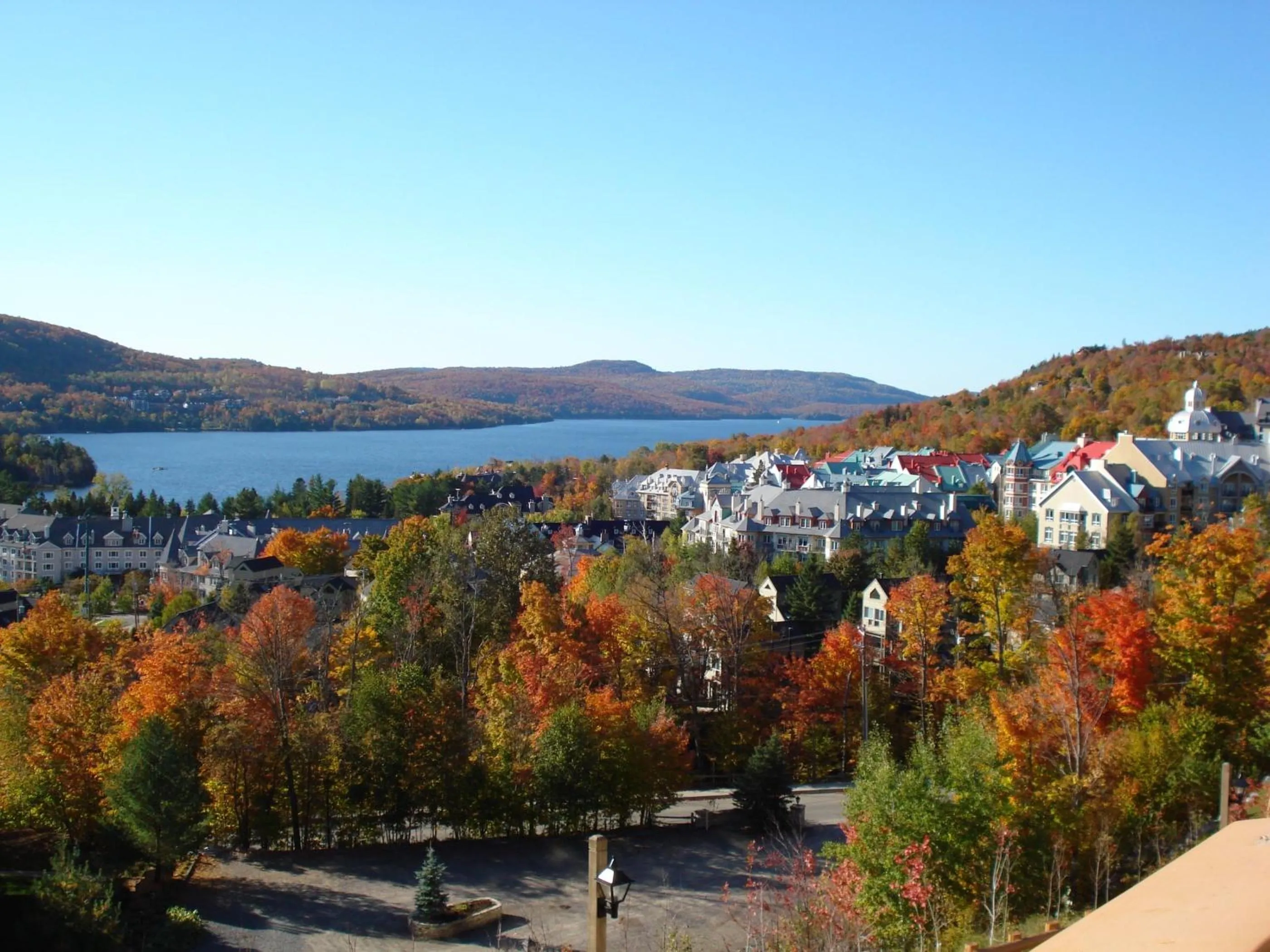View (from property/room) in L'Équinoxe Rendez-Vous Mont-Tremblant