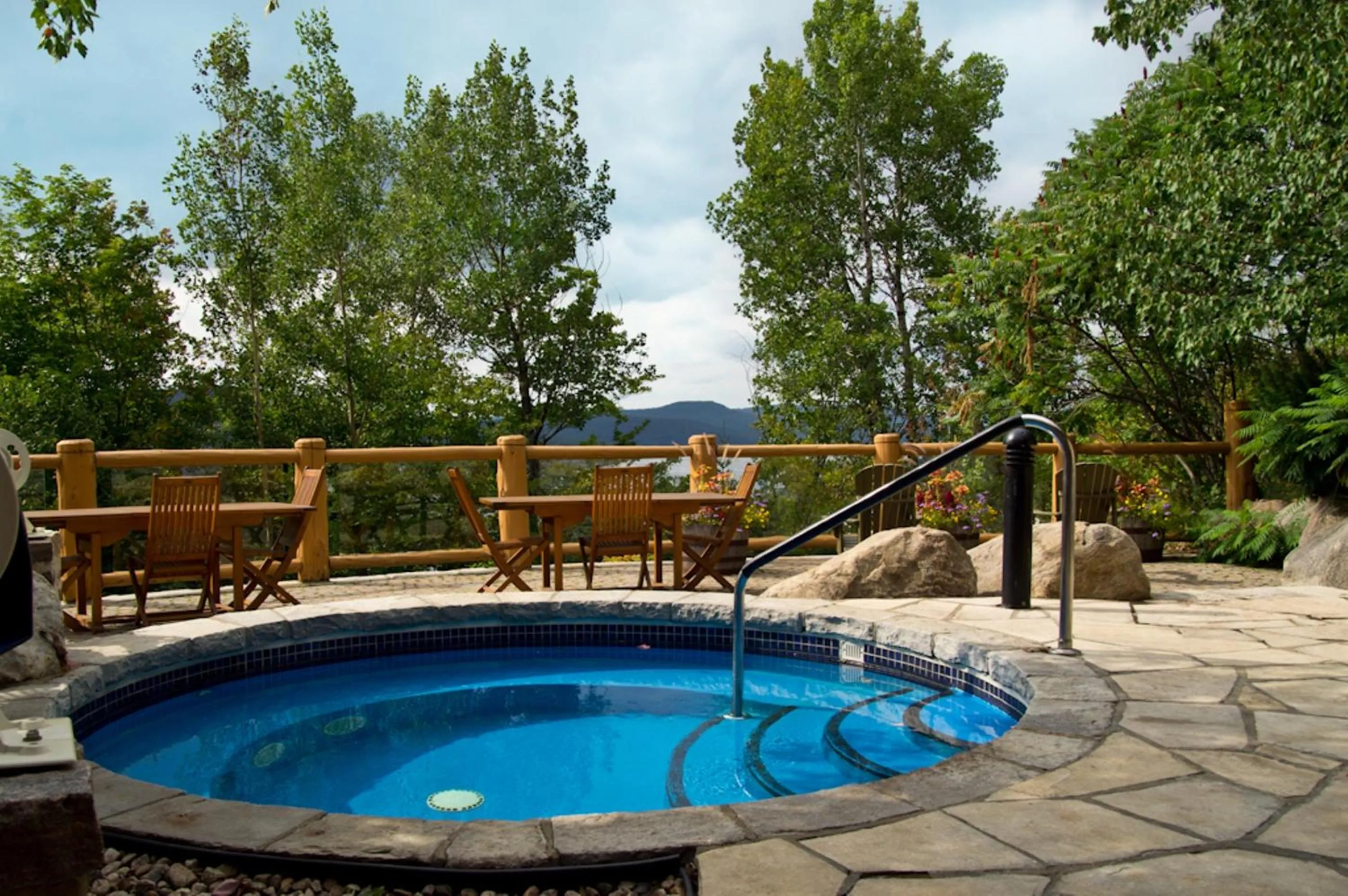 Spa and wellness centre/facilities in L'Équinoxe Rendez-Vous Mont-Tremblant