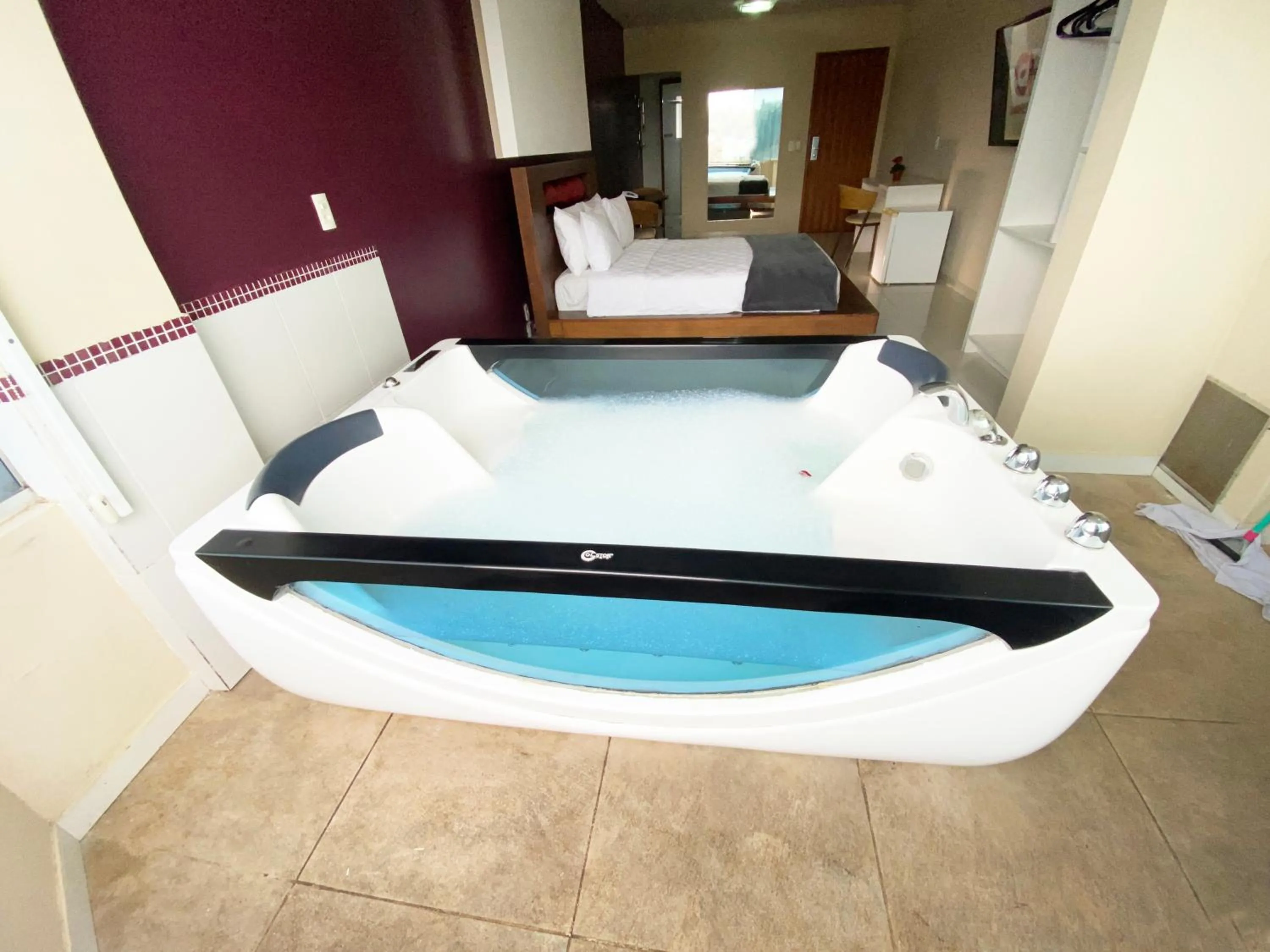 Bed in Emirates Hotel & Suites