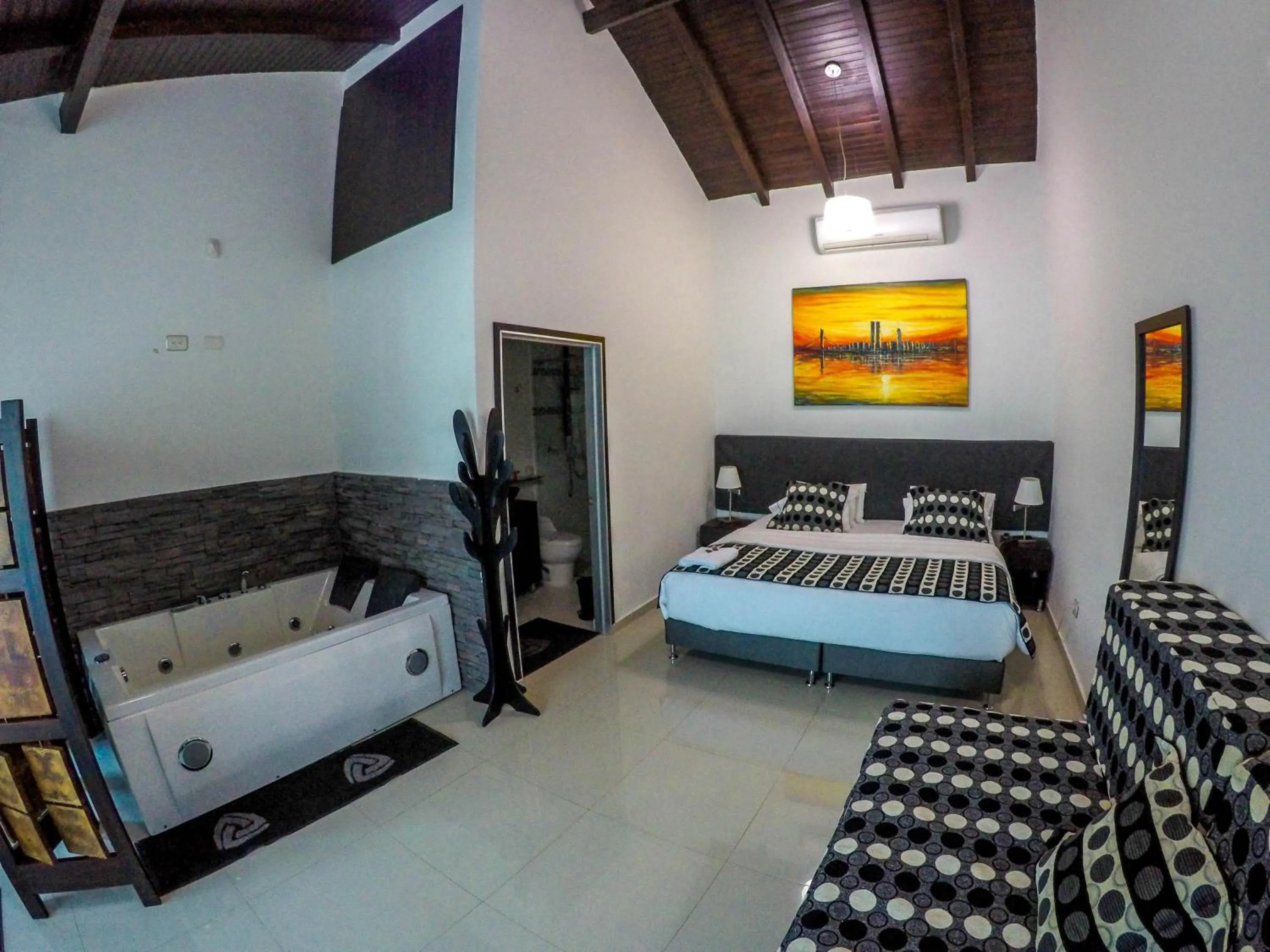 Photo of the whole room, Bed in La Cabrera Hotel Boutique