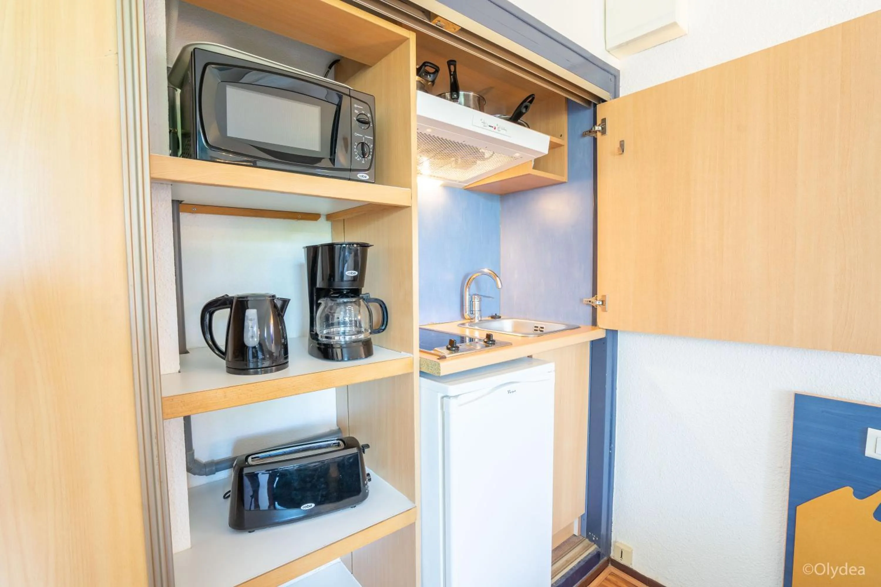 Kitchen or kitchenette in Olydea le Neptune Saint Pierre la mer