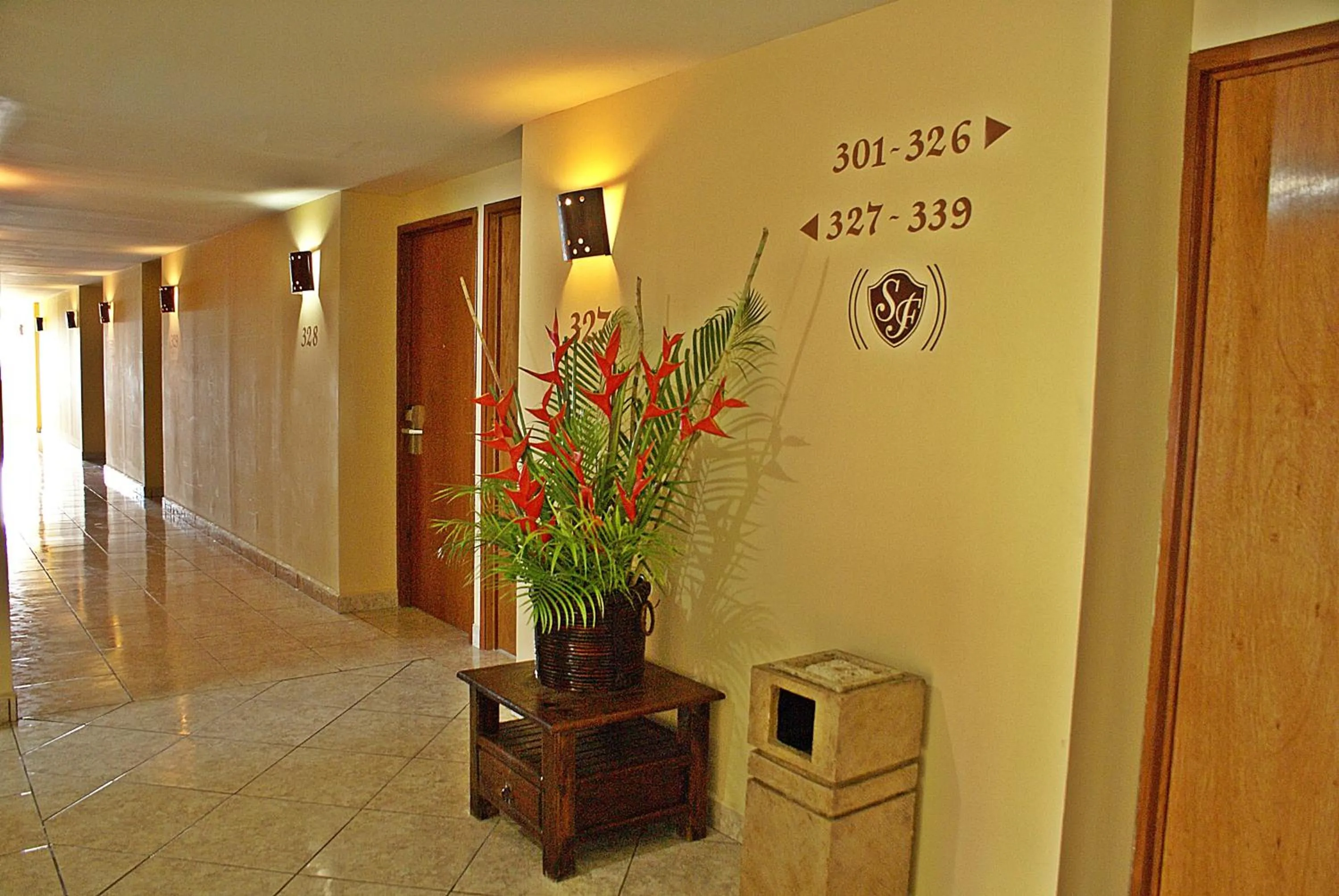 Decorative detail in Hotel San Francisco