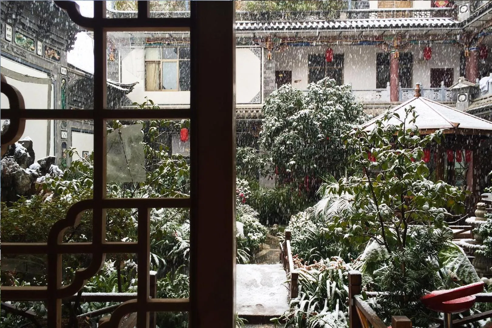 Winter in Old Story Inn Dali Ancient Town