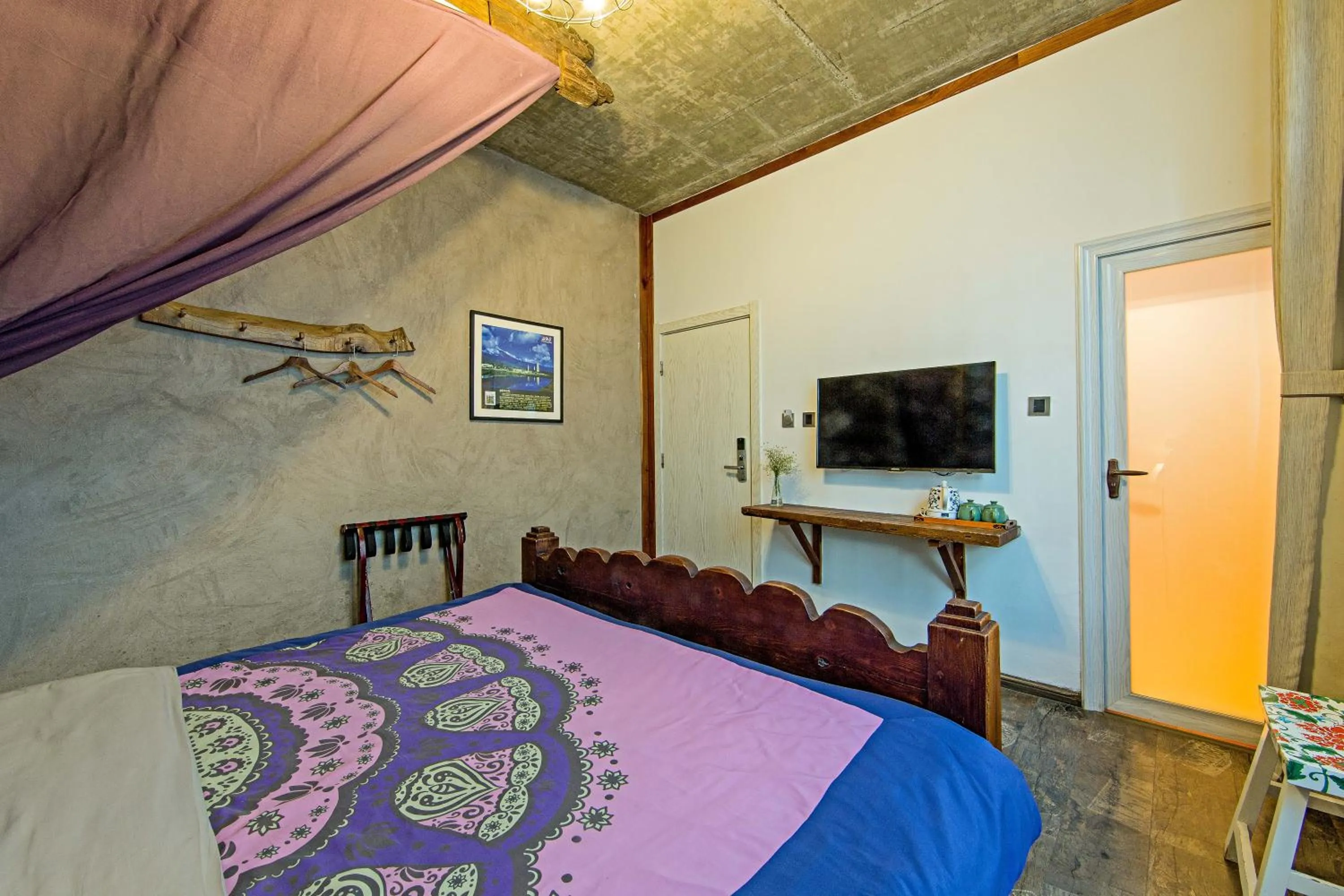 Bed in Old Story Inn Dali Ancient Town