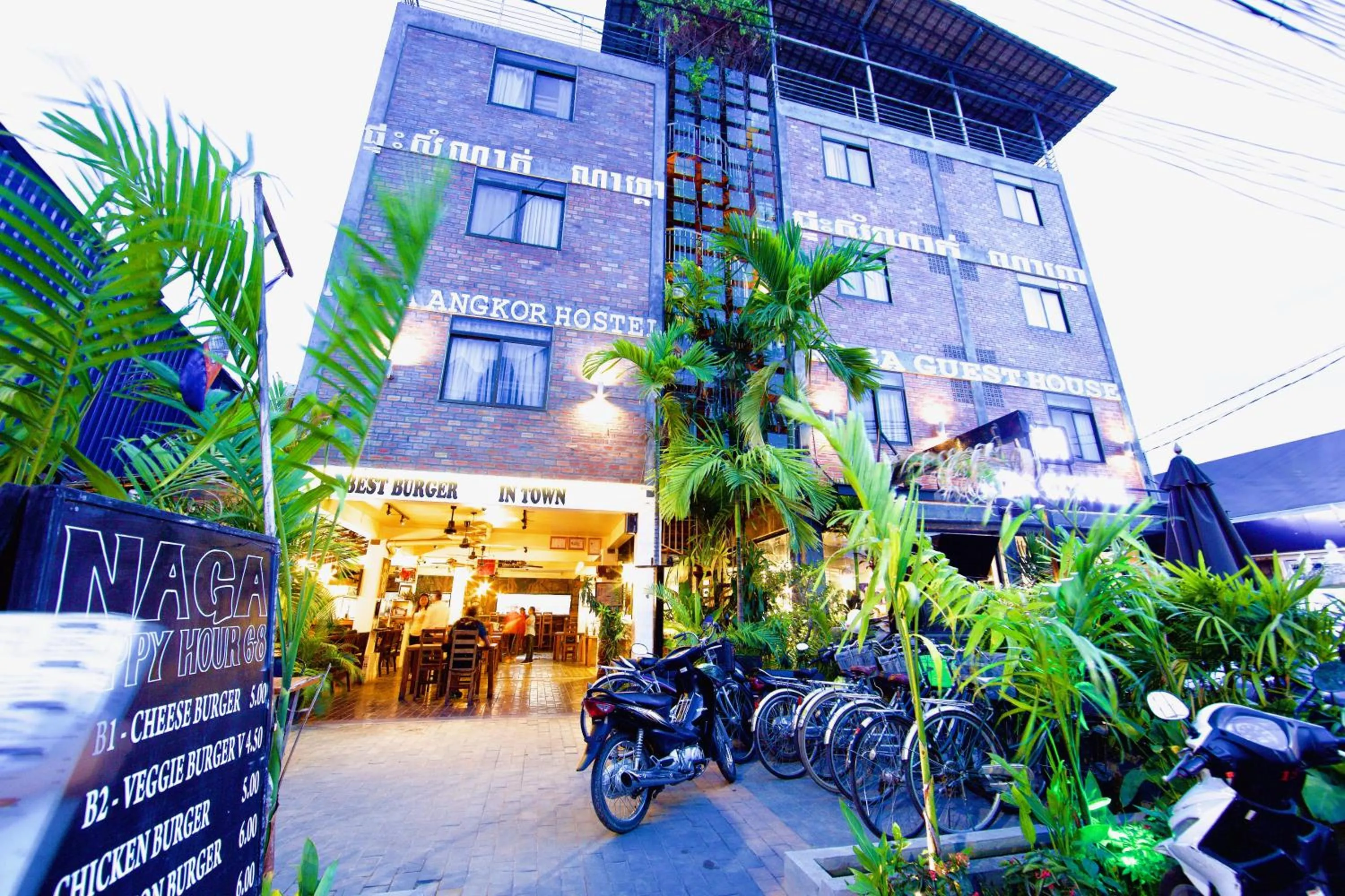 Property building in Naga Angkor Hostel