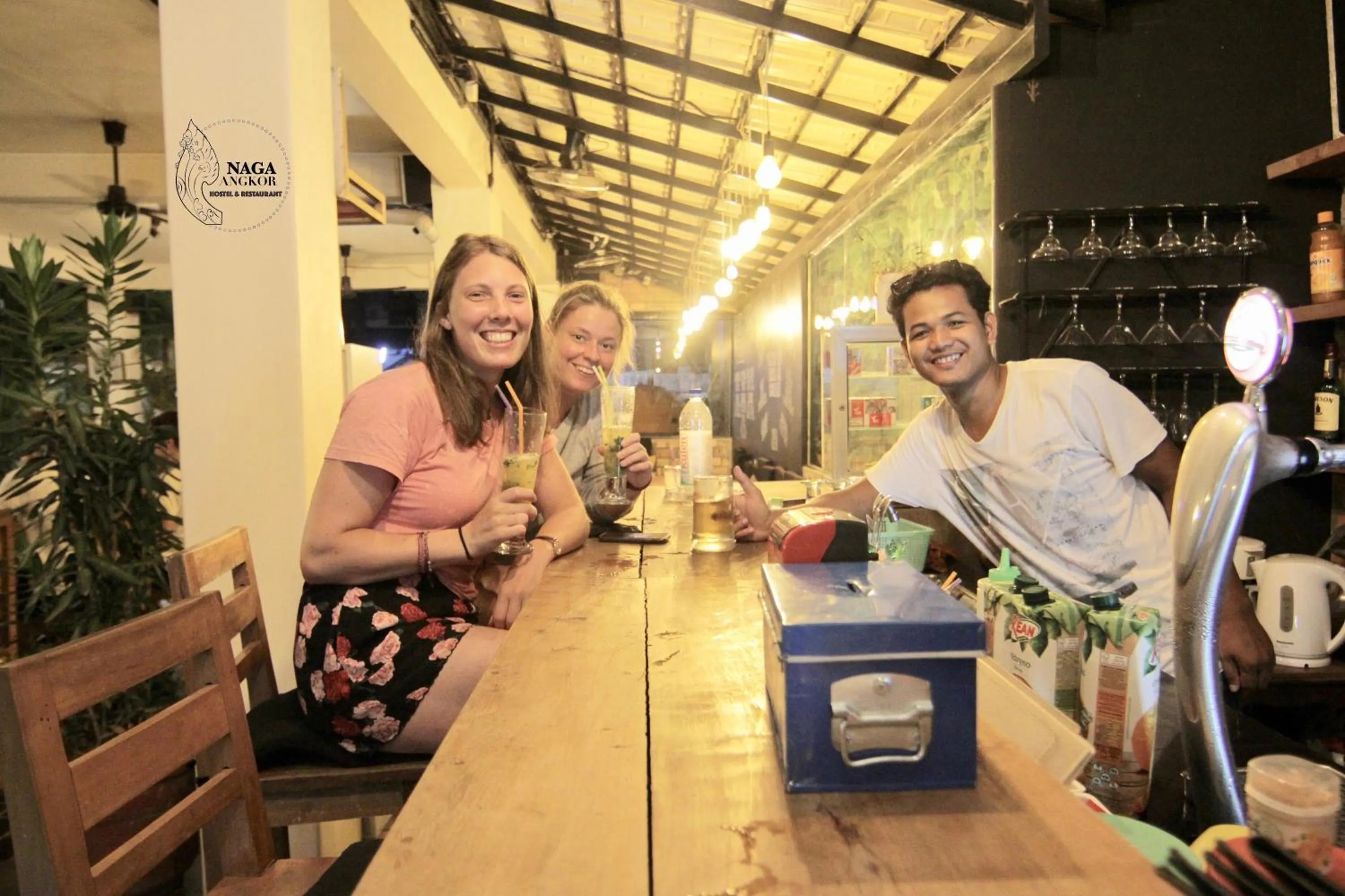 Food close-up in Naga Angkor Hostel