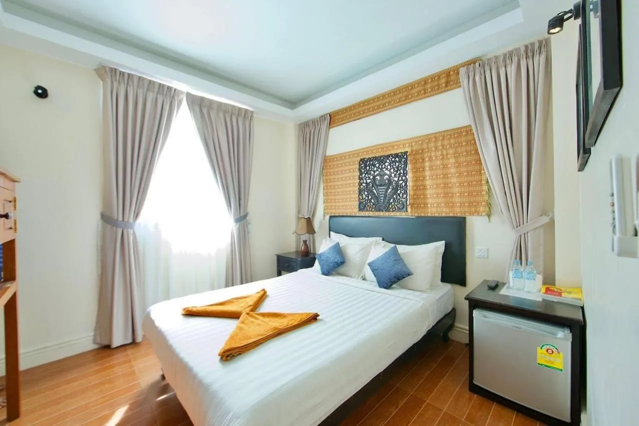 Bed in Naga Angkor Hostel